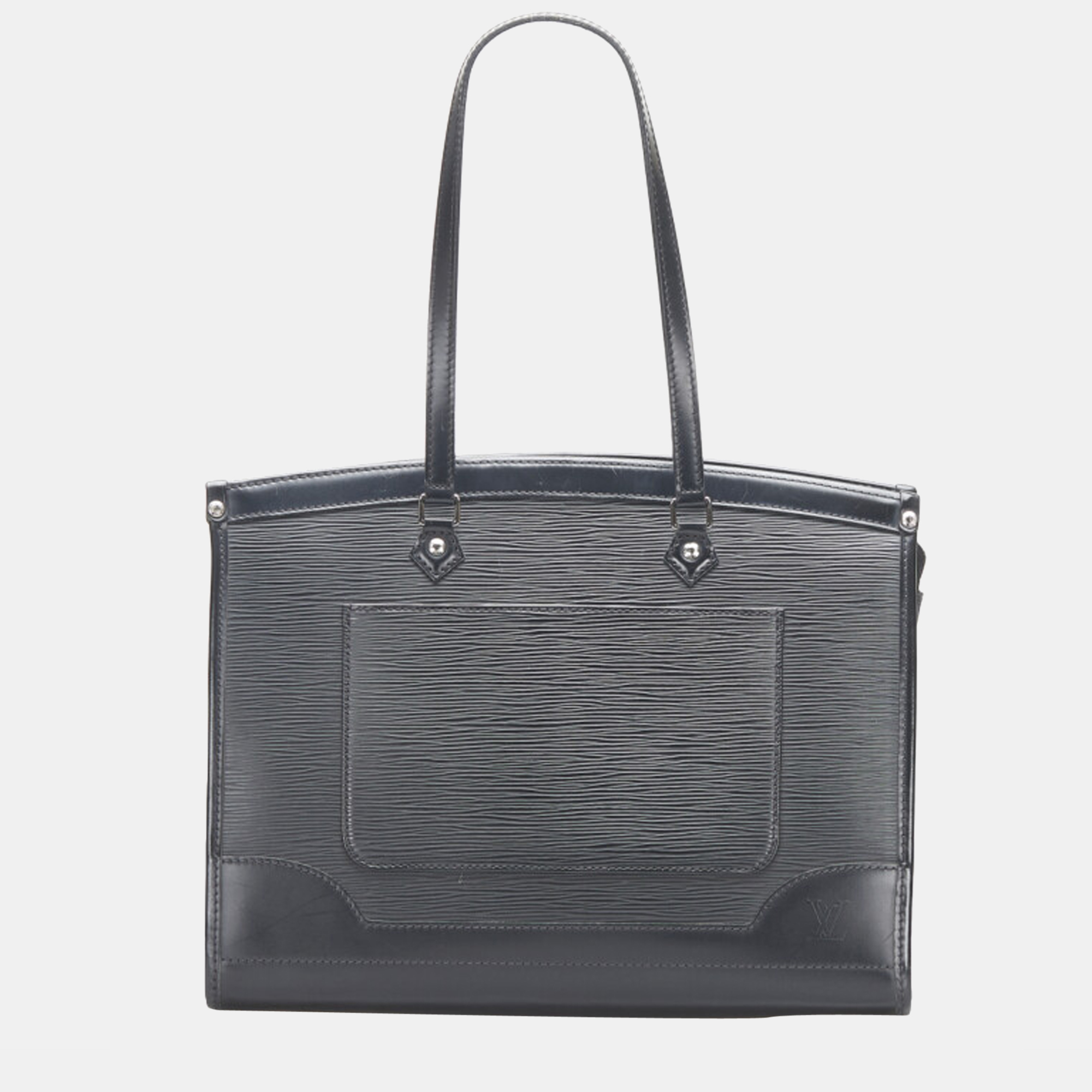 Buy Louis Vuitton Pre-Loved Black Shoulder Bag in Epi Leather for