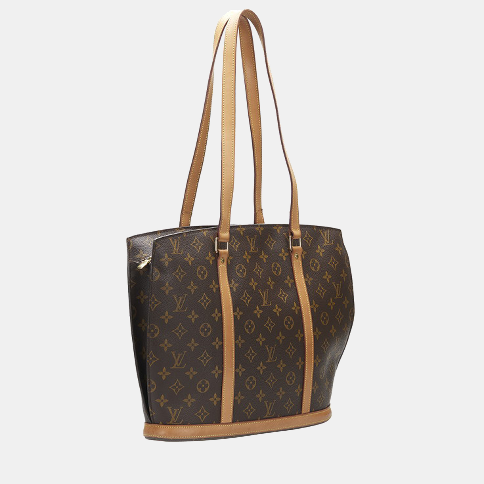 

Louis Vuitton Brown Monogram Canvas Babylone Tote Bag