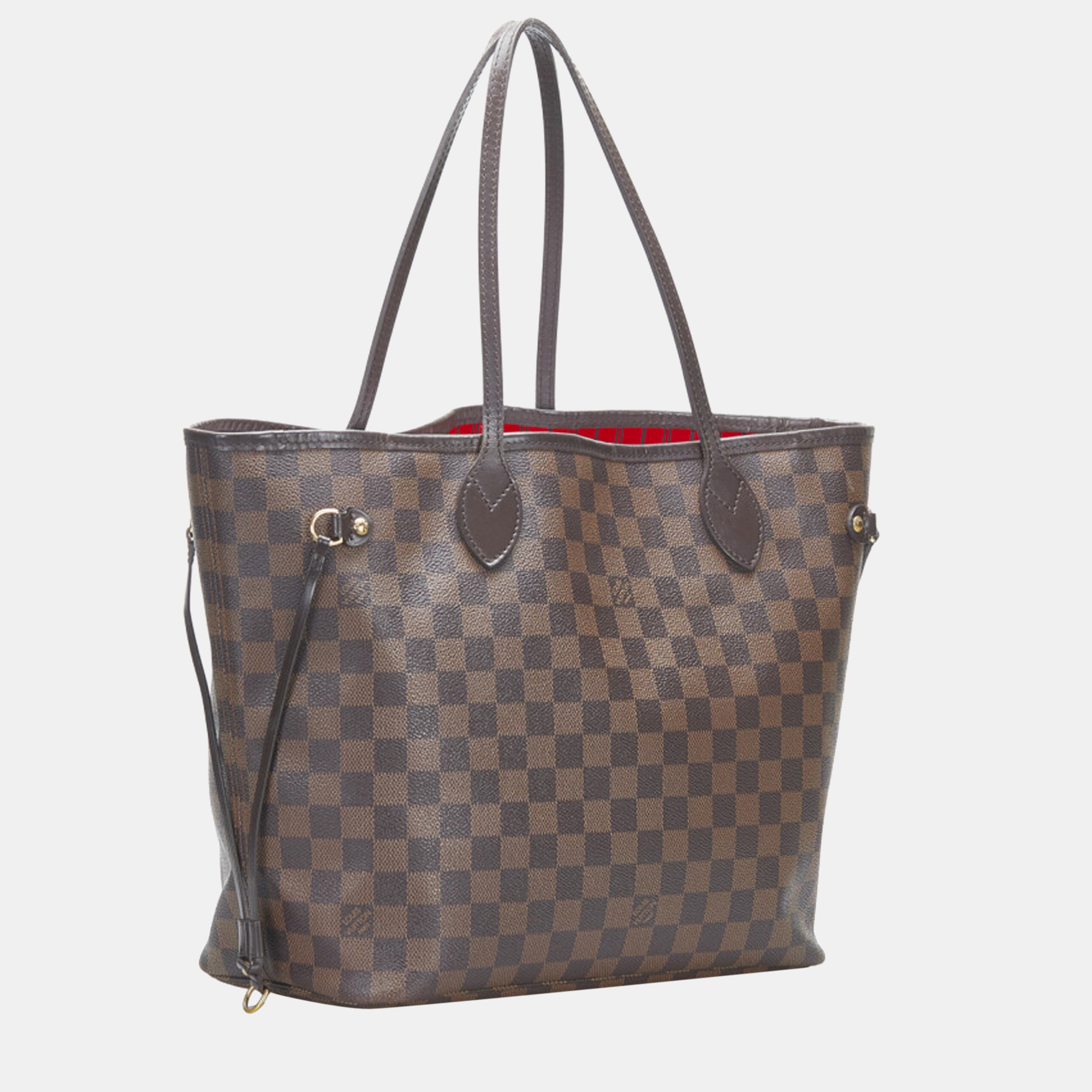 

Louis Vuitton Brown Damier Ebene Canvas Neverfull MM Tote Bag