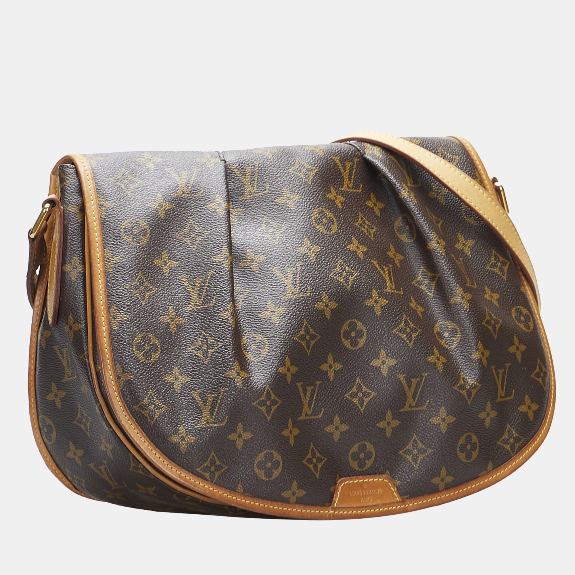 

Louis Vuitton Brown Monogram Menilmontant MM