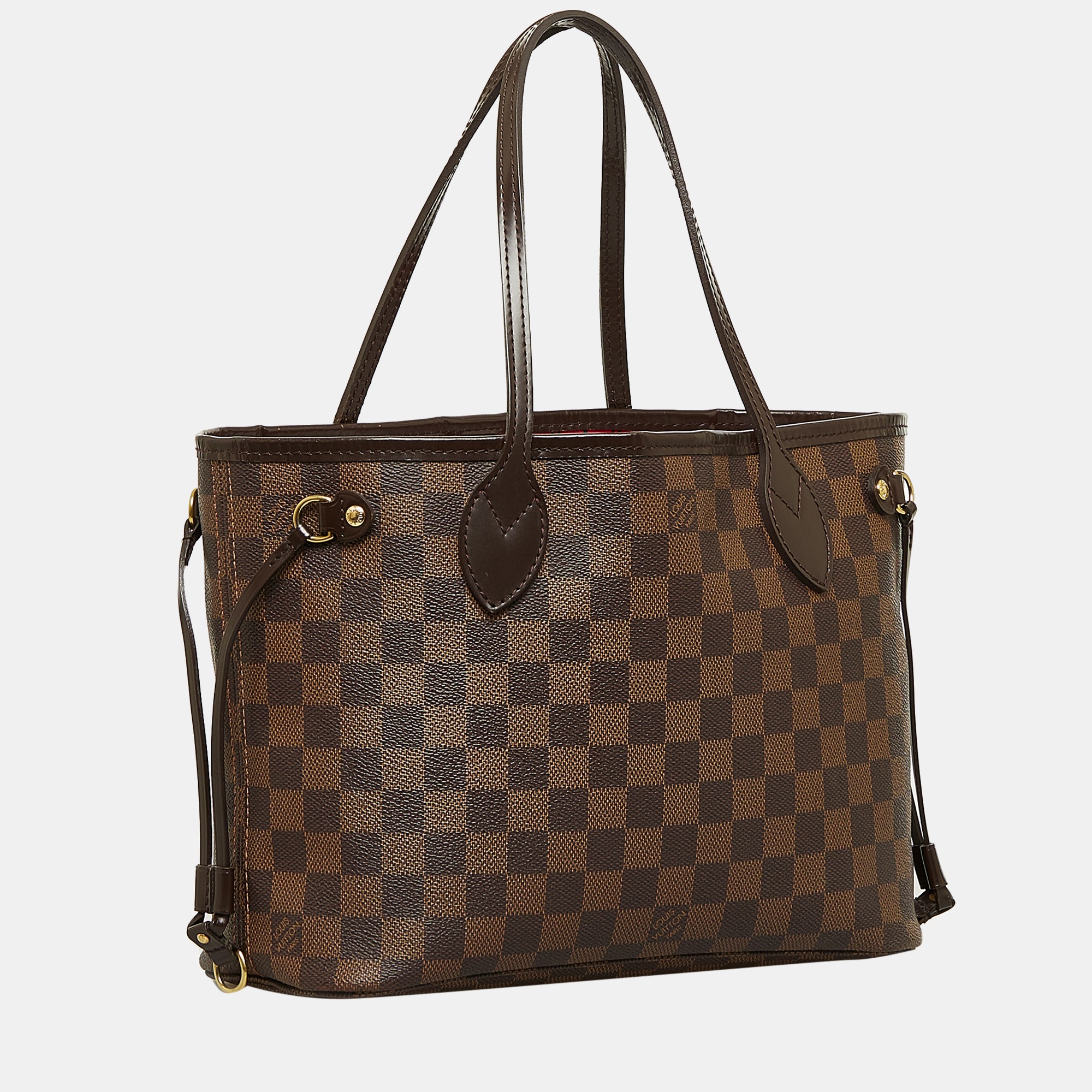 

Louis Vuitton Brown Damier Ebene Neverfull PM