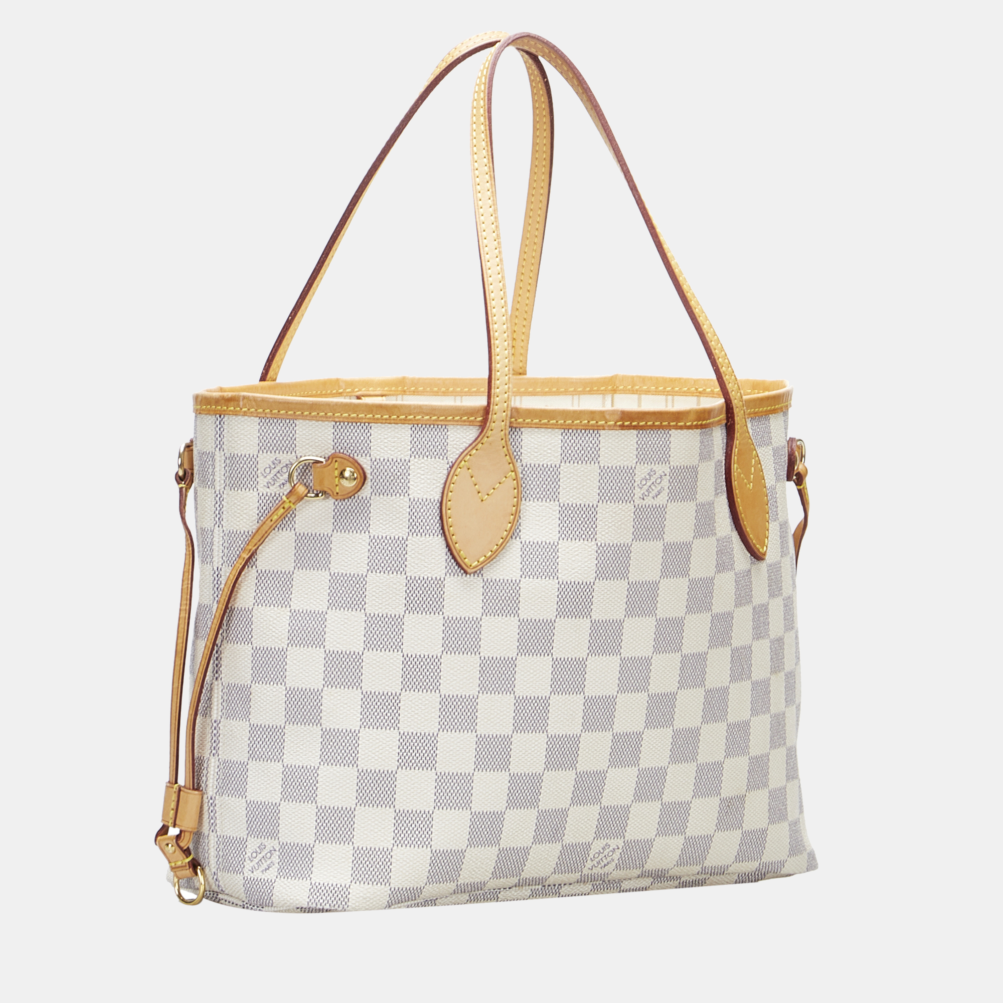 

Louis Vuitton Blue/White Damier Azur Neverfull PM