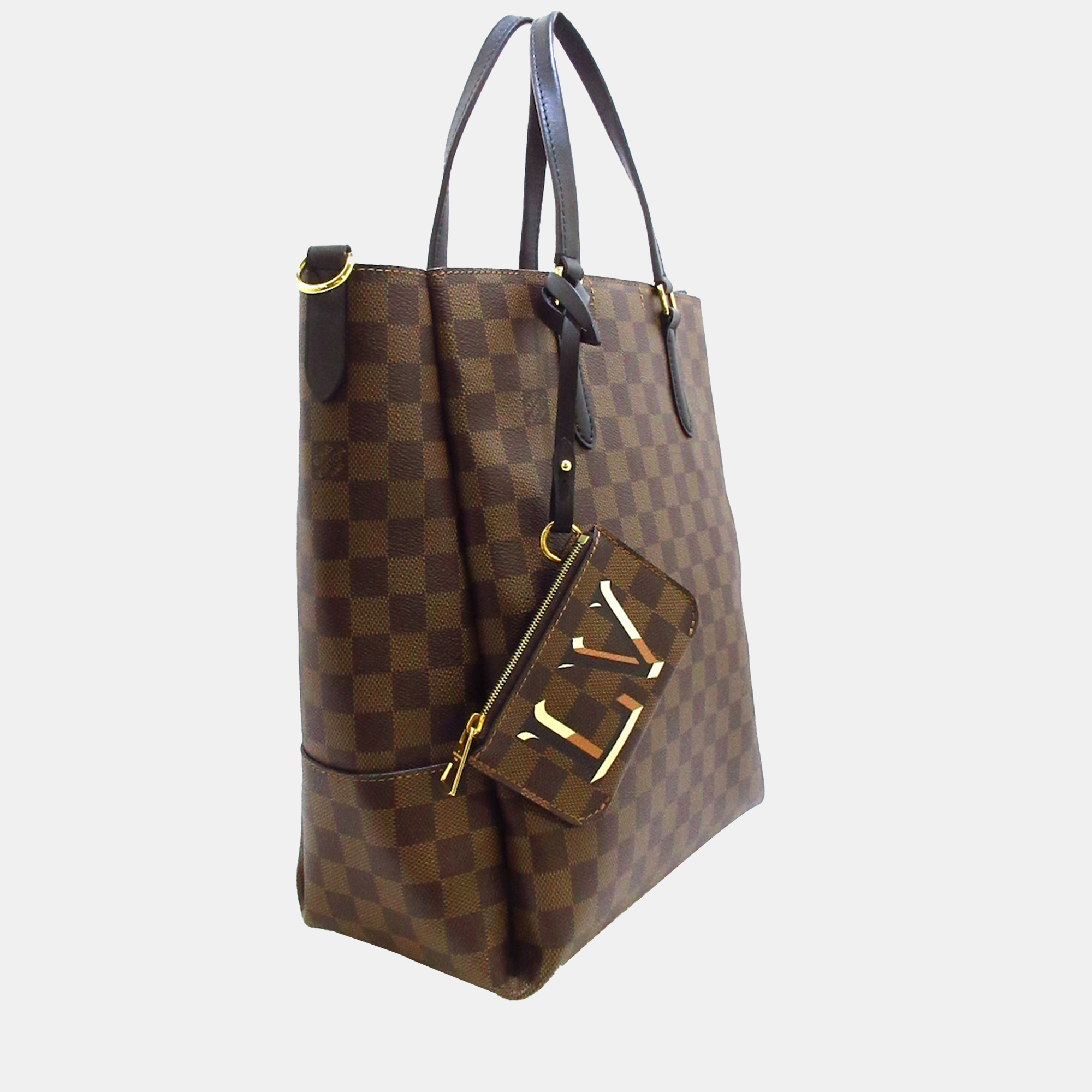 

Louis Vuitton Damier Ebene Belmont MM, Brown