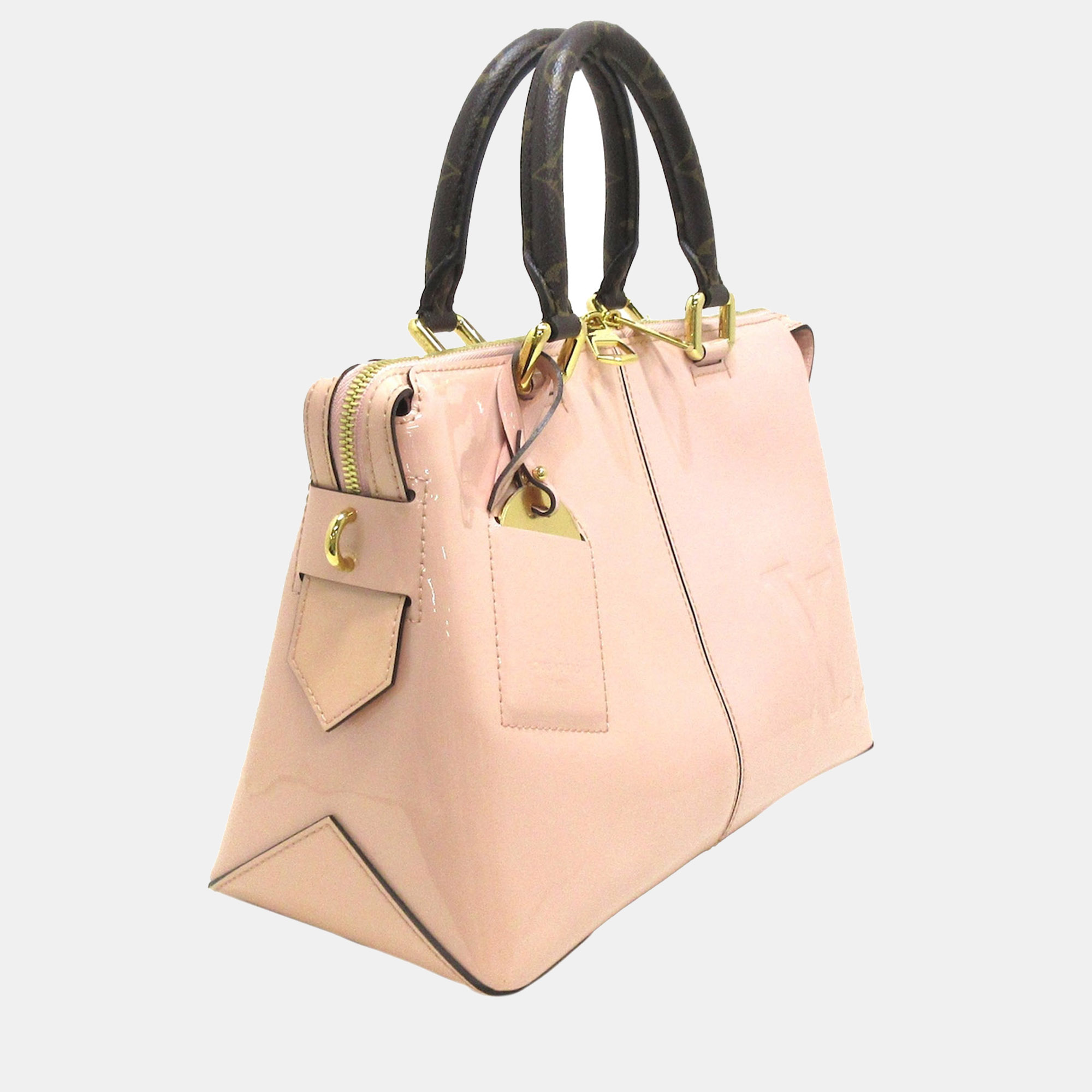 

Louis Vuitton Pink Vernis Miroir Tote