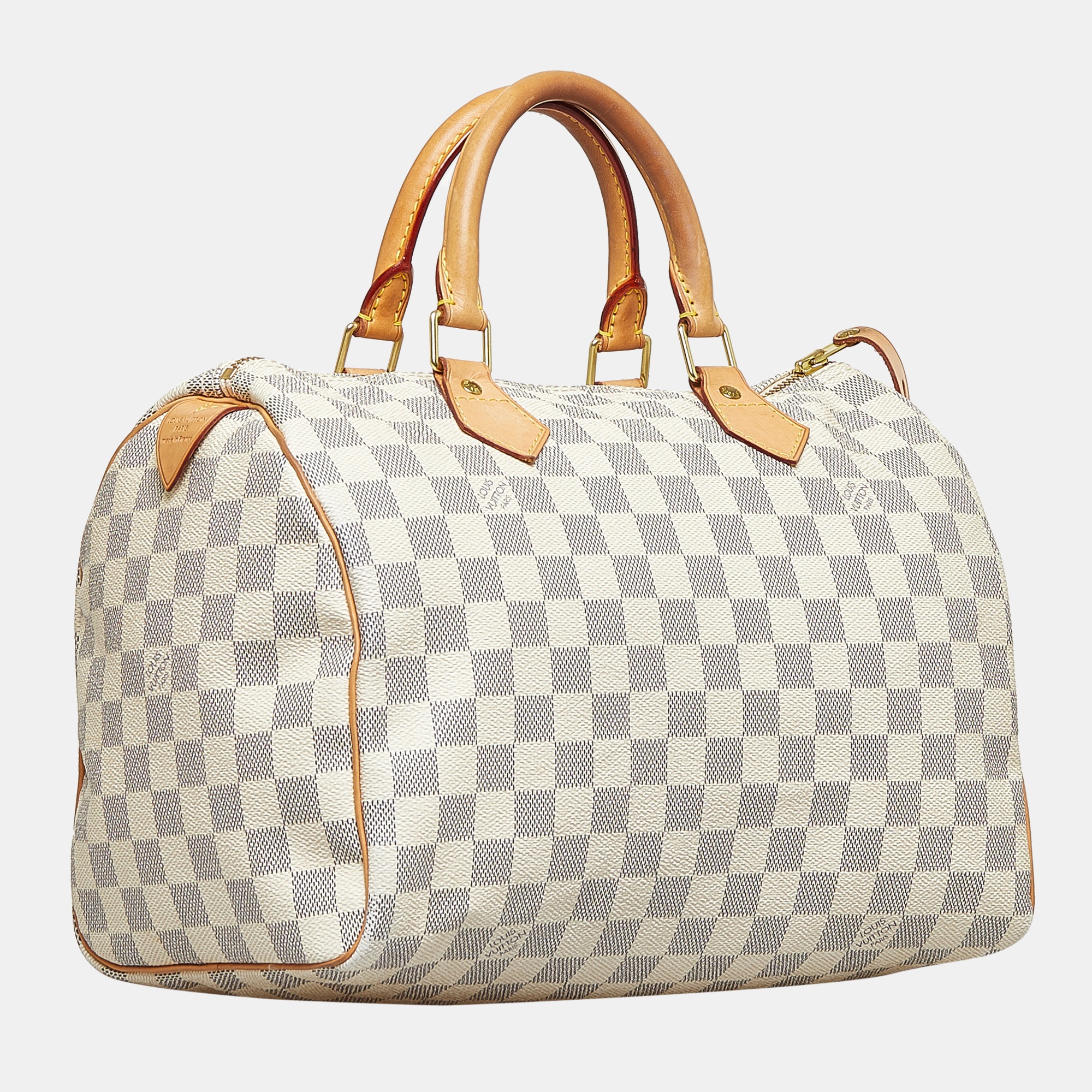 

Louis Vuitton White Damier Azur Speedy 30