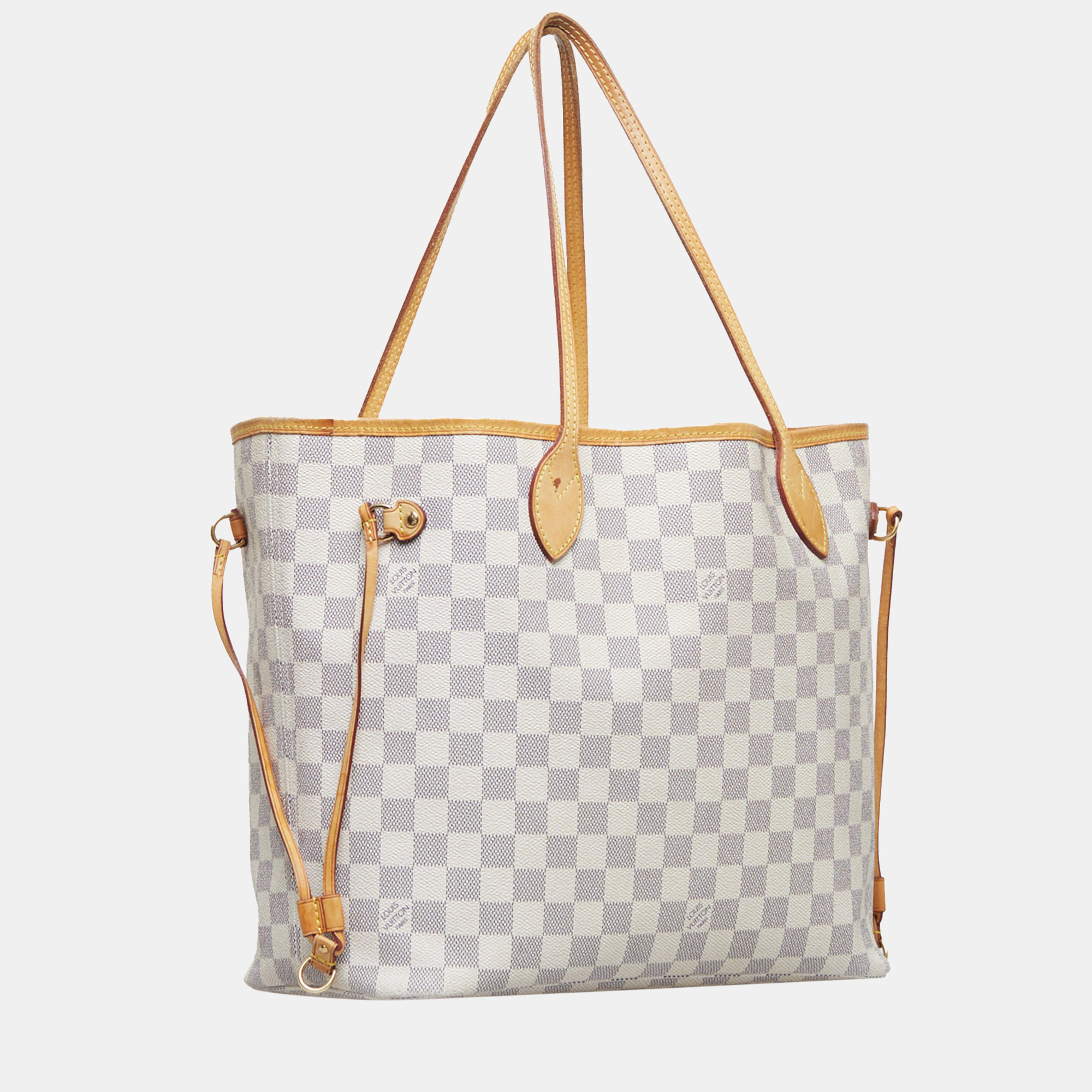

Louis Vuitton Blue/White Damier Azur Neverfull MM