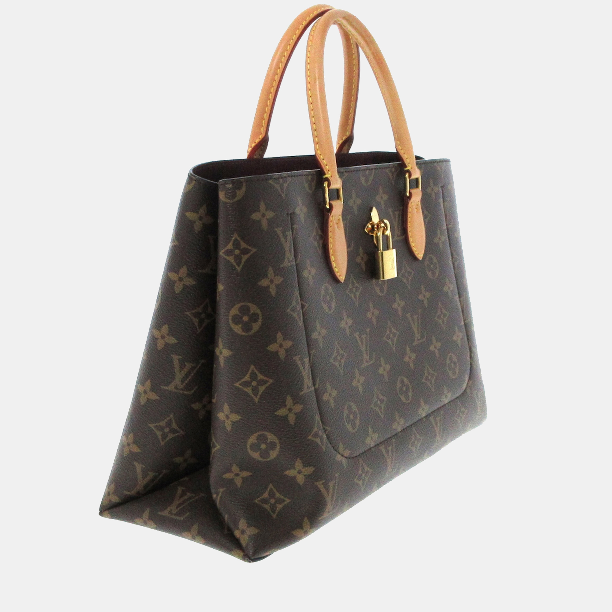 

Louis Vuitton Brown Monogram Flower Tote