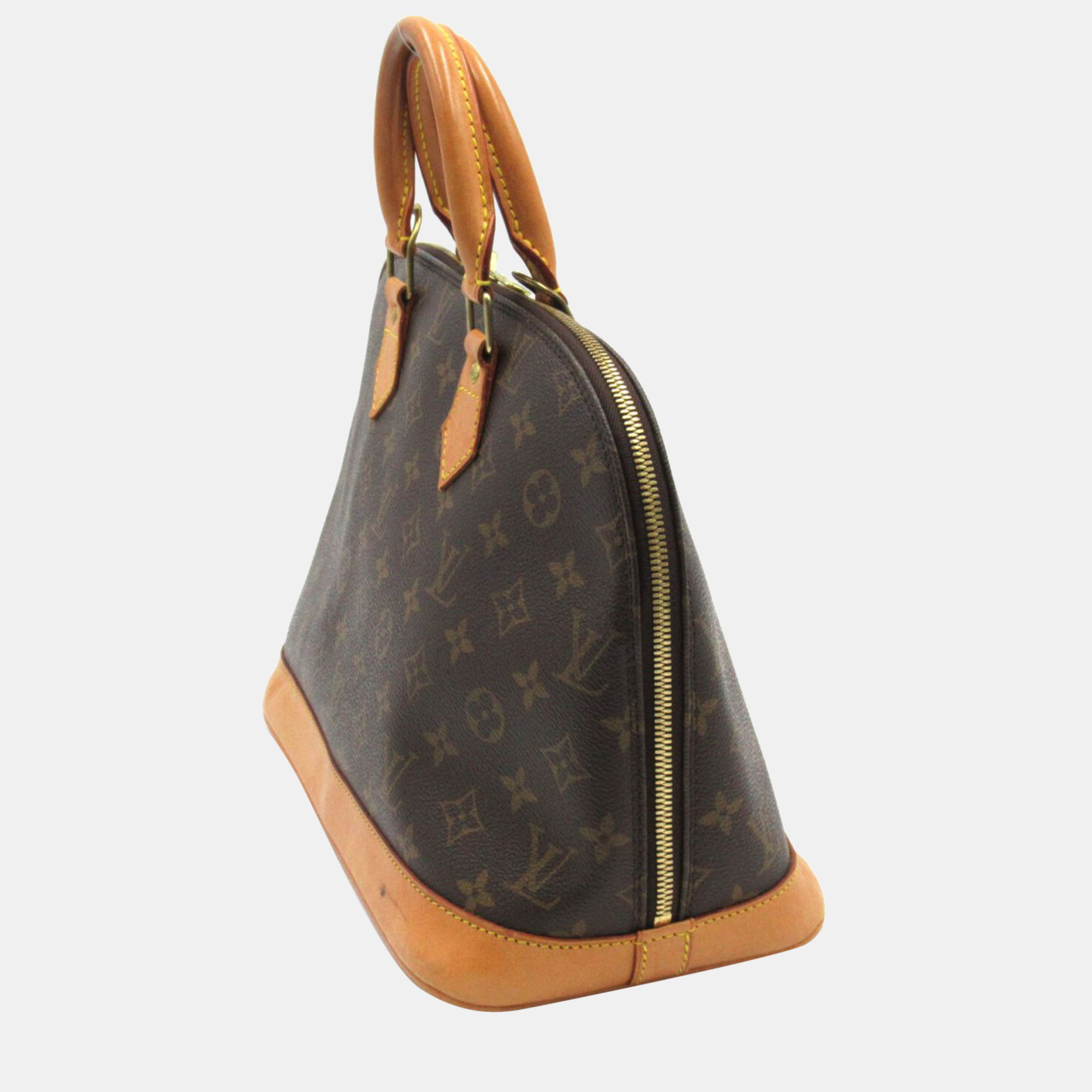 

Louis Vuitton Brown Monogram Canvas Alma PM Handbag