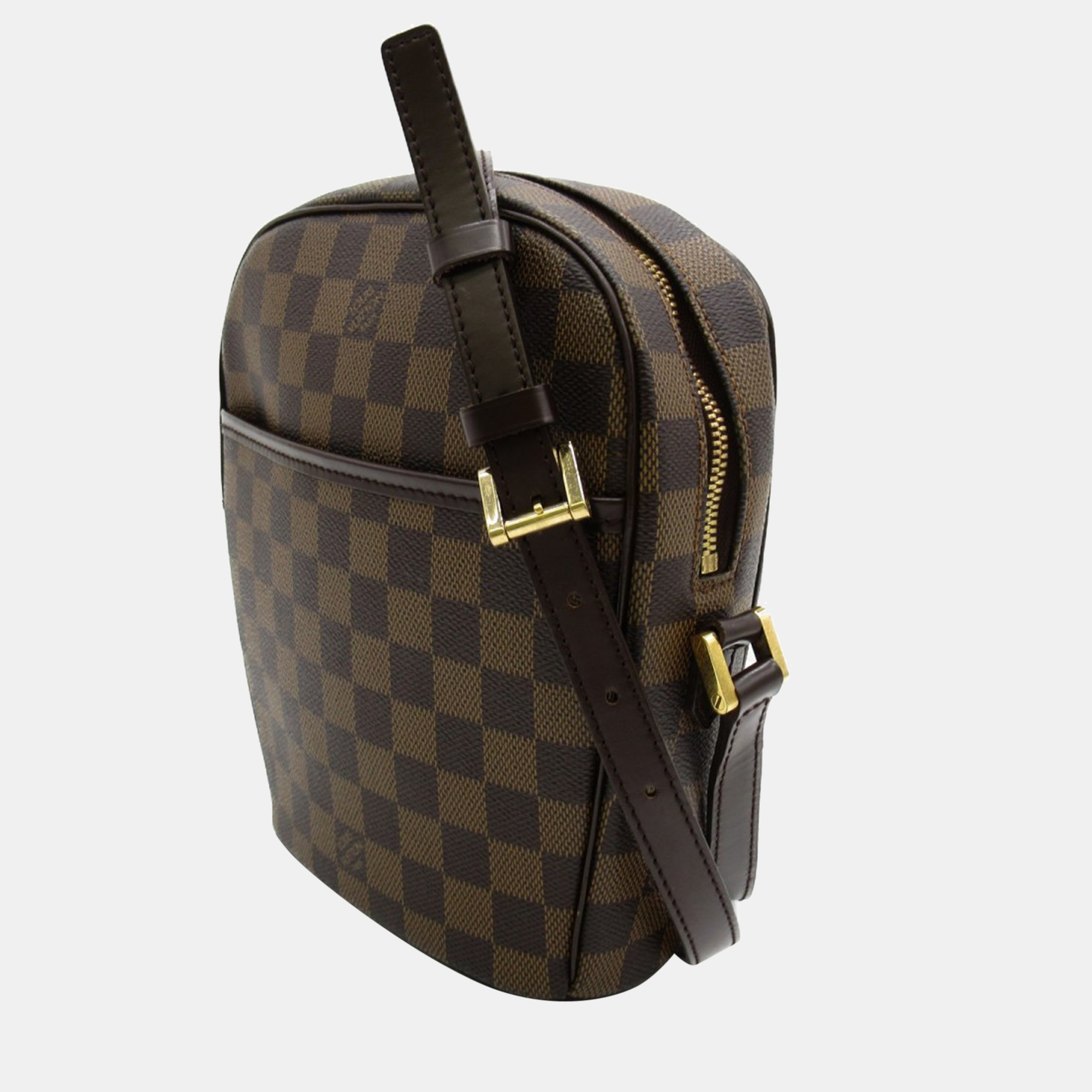 

Louis Vuitton Brown Canvas Damier Ebene Ipanema PM Shoulder Bag
