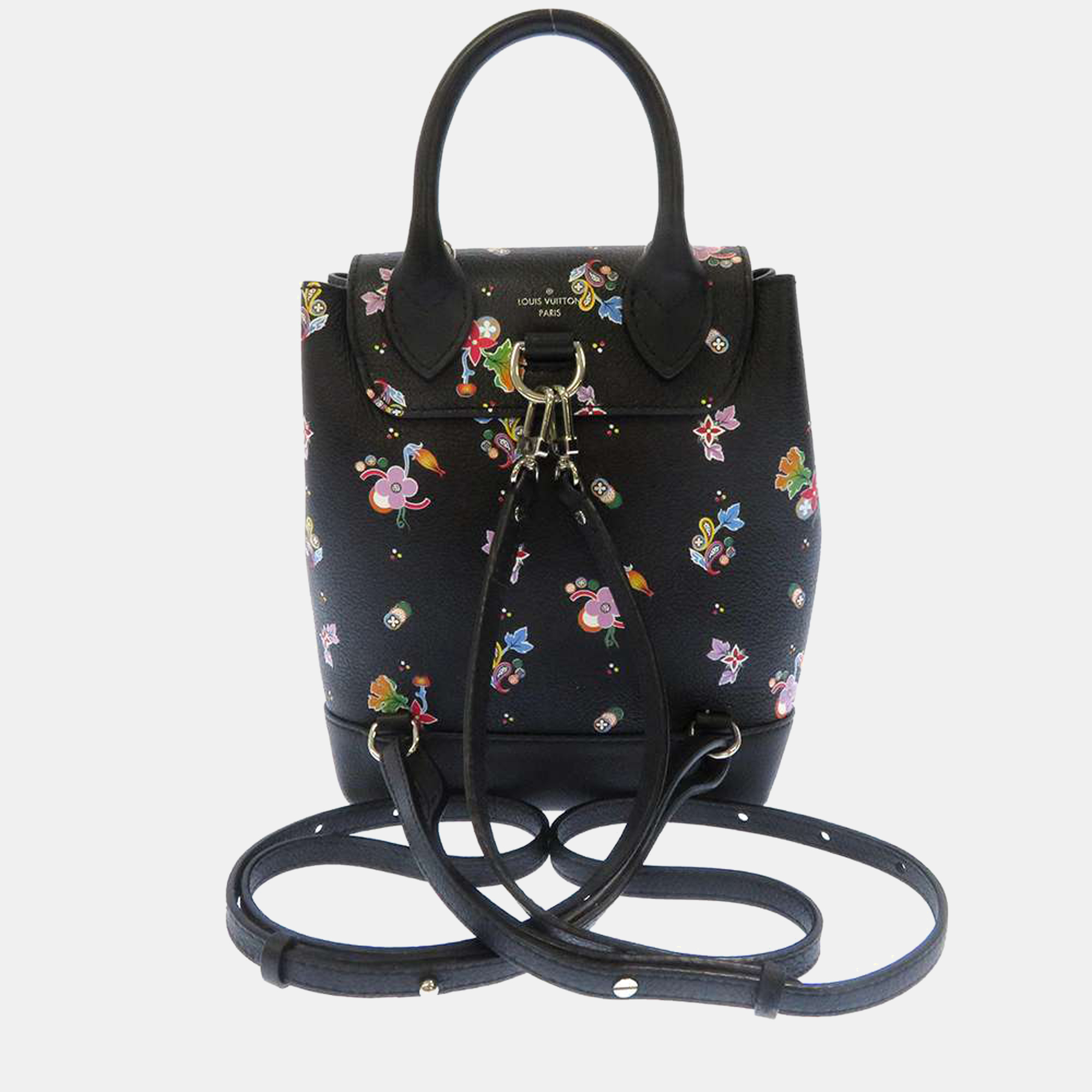 Louis Vuitton Flower Lock me Back Pack MINI,16cm - 루이비통 플라워