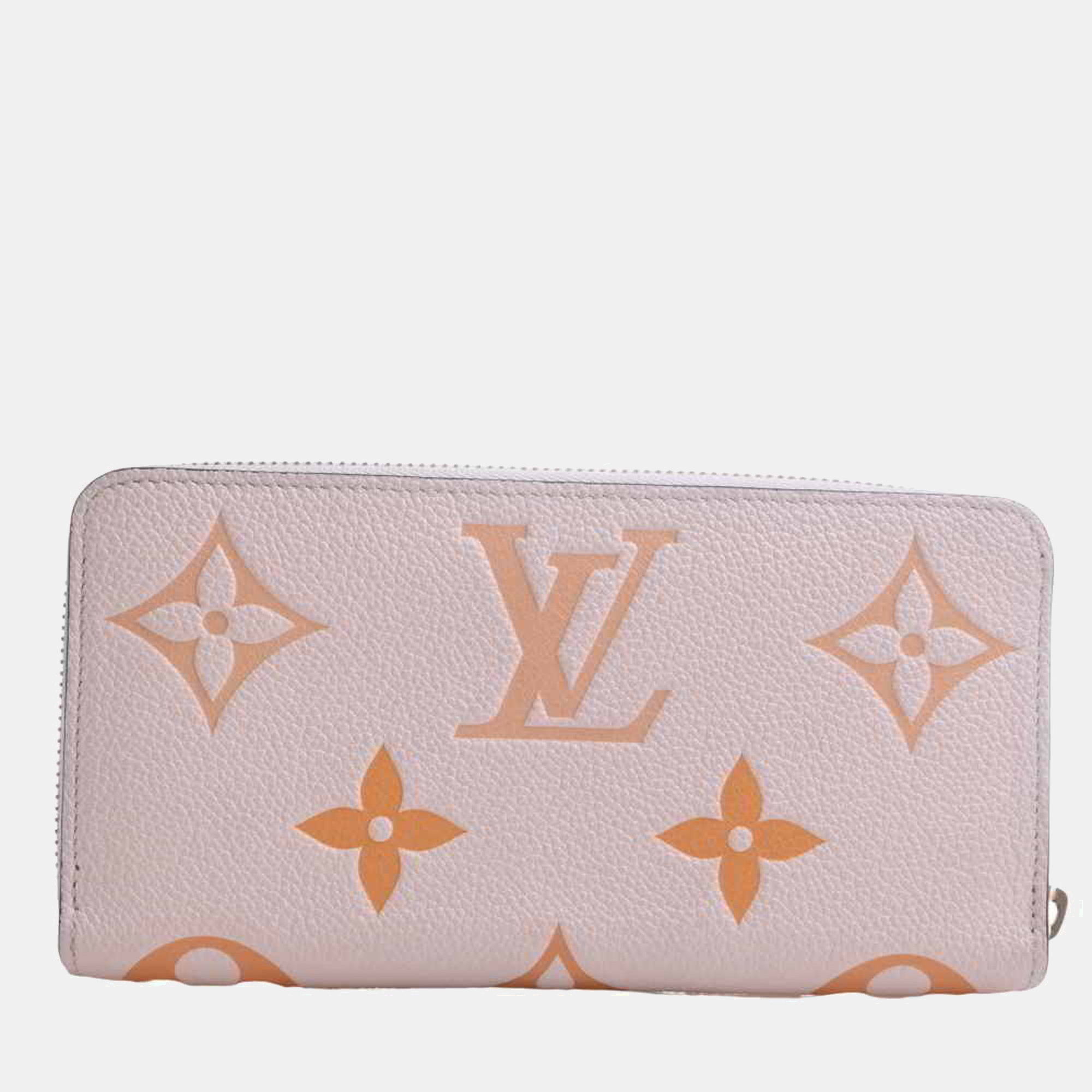 

Louis Vuitton Pink LV Monogram Coated Canvas Zippy Wallet