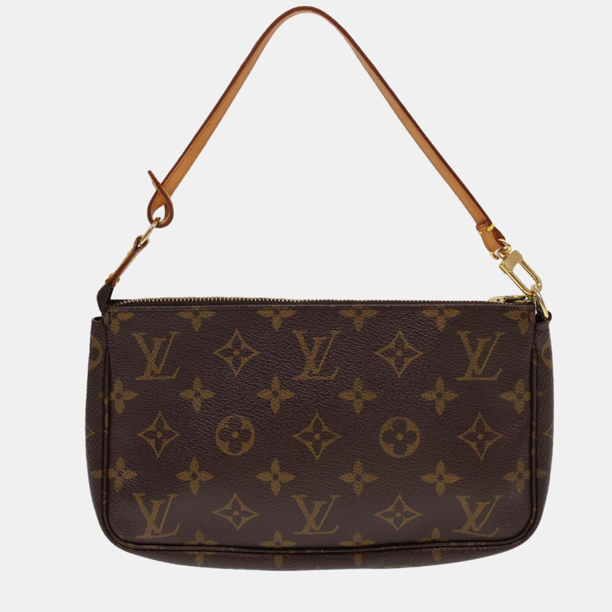 

Louis Vuitton Brown Monogram Canvas Pochette Clutch