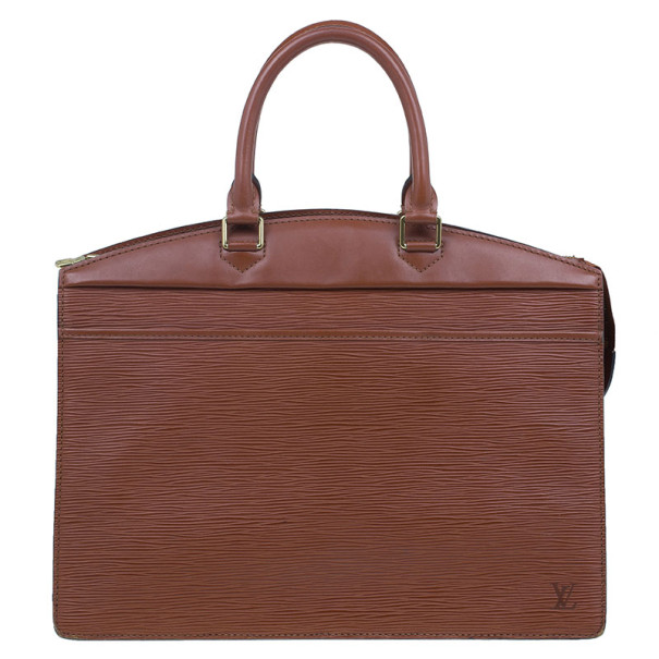 Pre Owned حقيبة لوي فيتون جلد بني أيبي ريفييرا