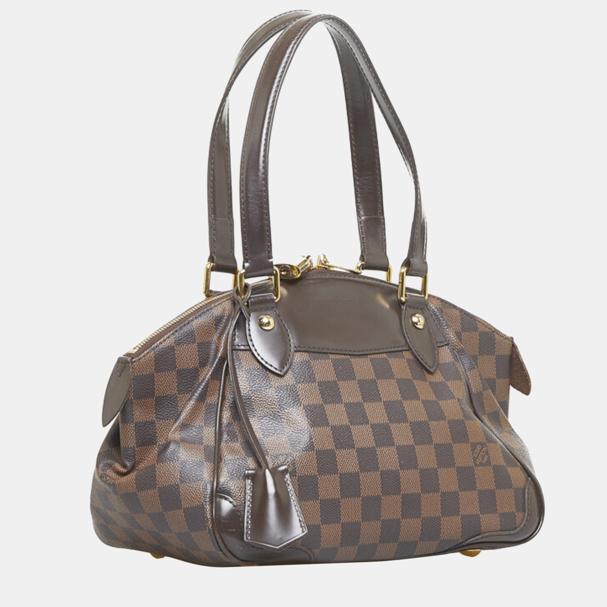 

Louis Vuitton Brown Damier Ebene Canvas Verona PM Satchel