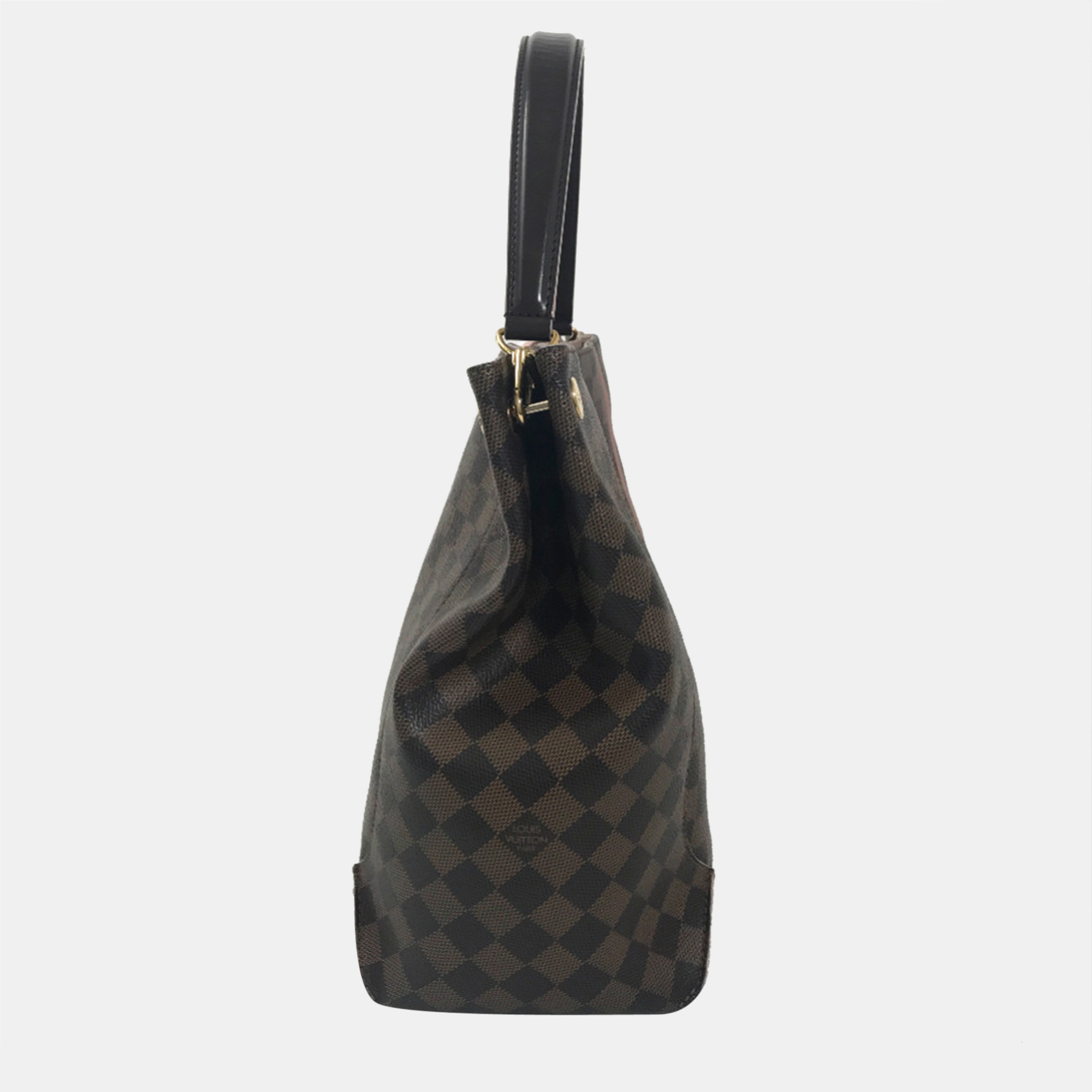 

Louis Vuitton Brown Damier Ebene Canvas Caissa Tote Bag