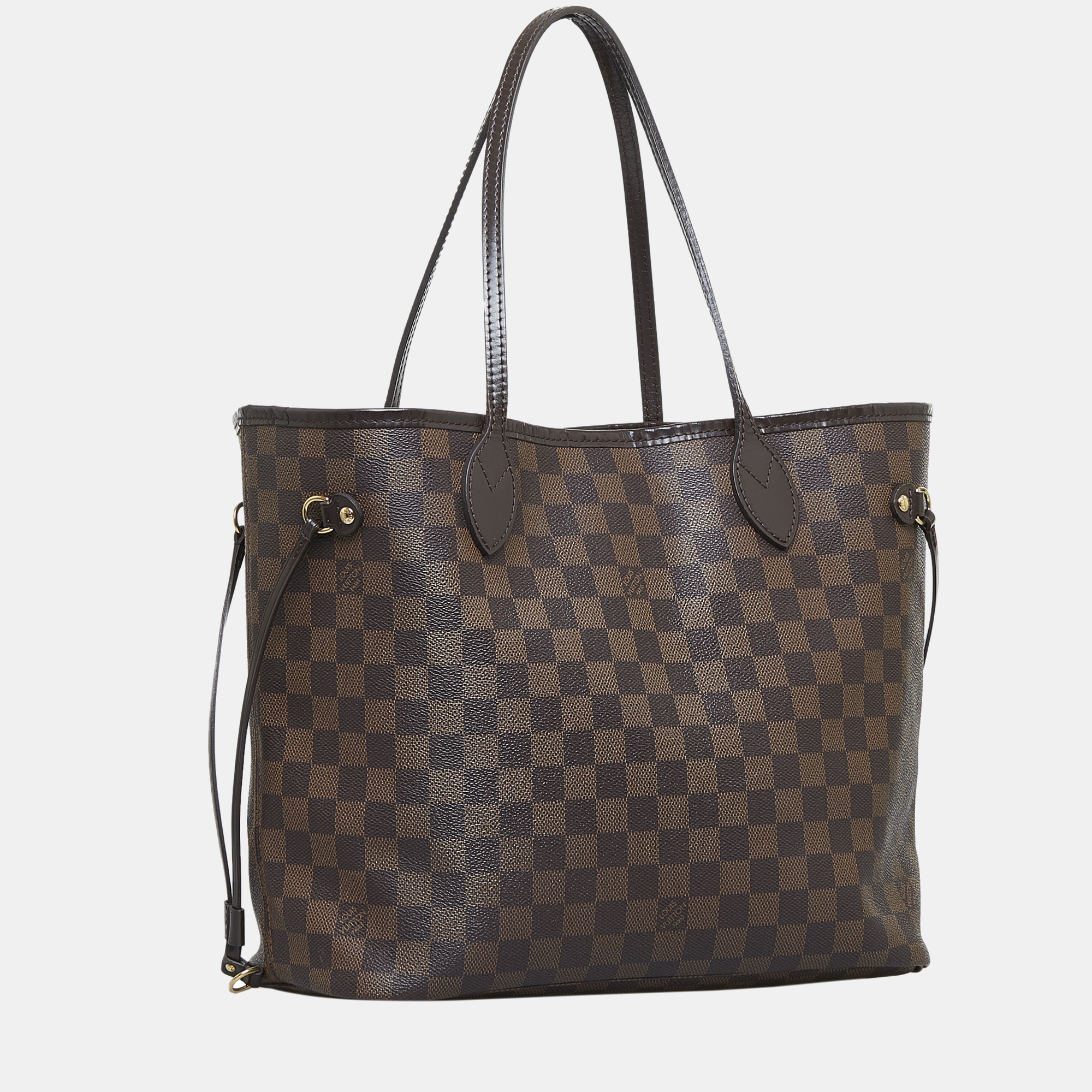 

Louis Vuitton Brown Damier Ebene Neverfull MM