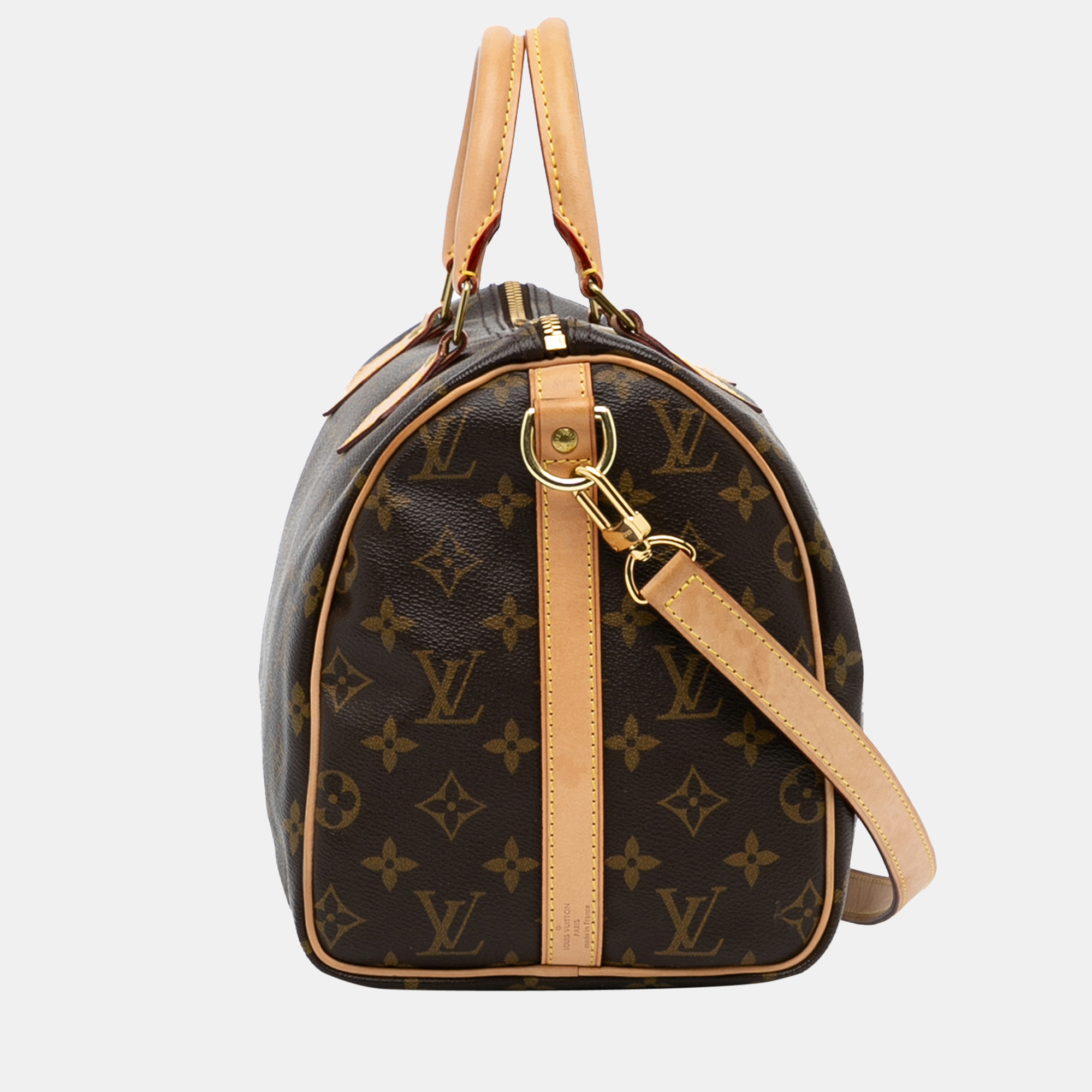 

Louis Vuitton Brown Monogram Speedy Bandouliere 30