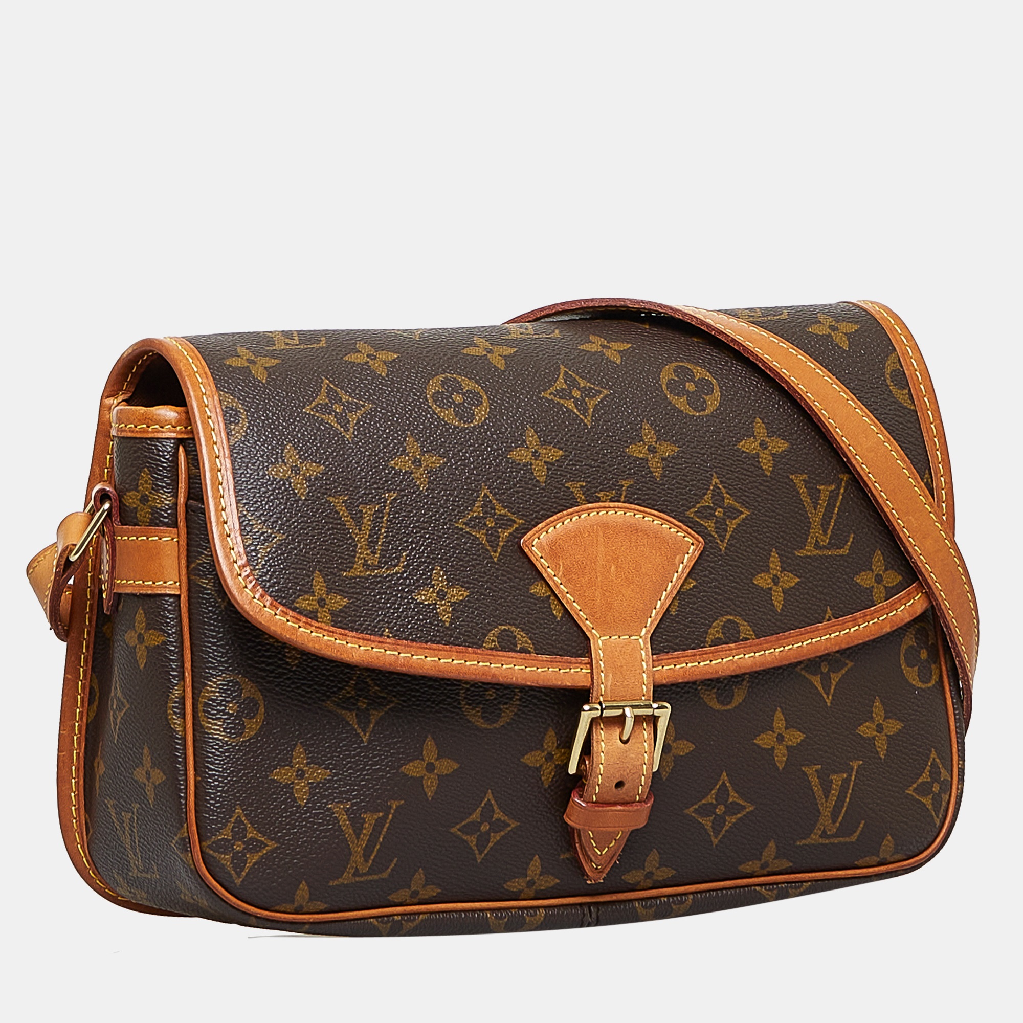 

Louis Vuitton Brown Monogram Sologne