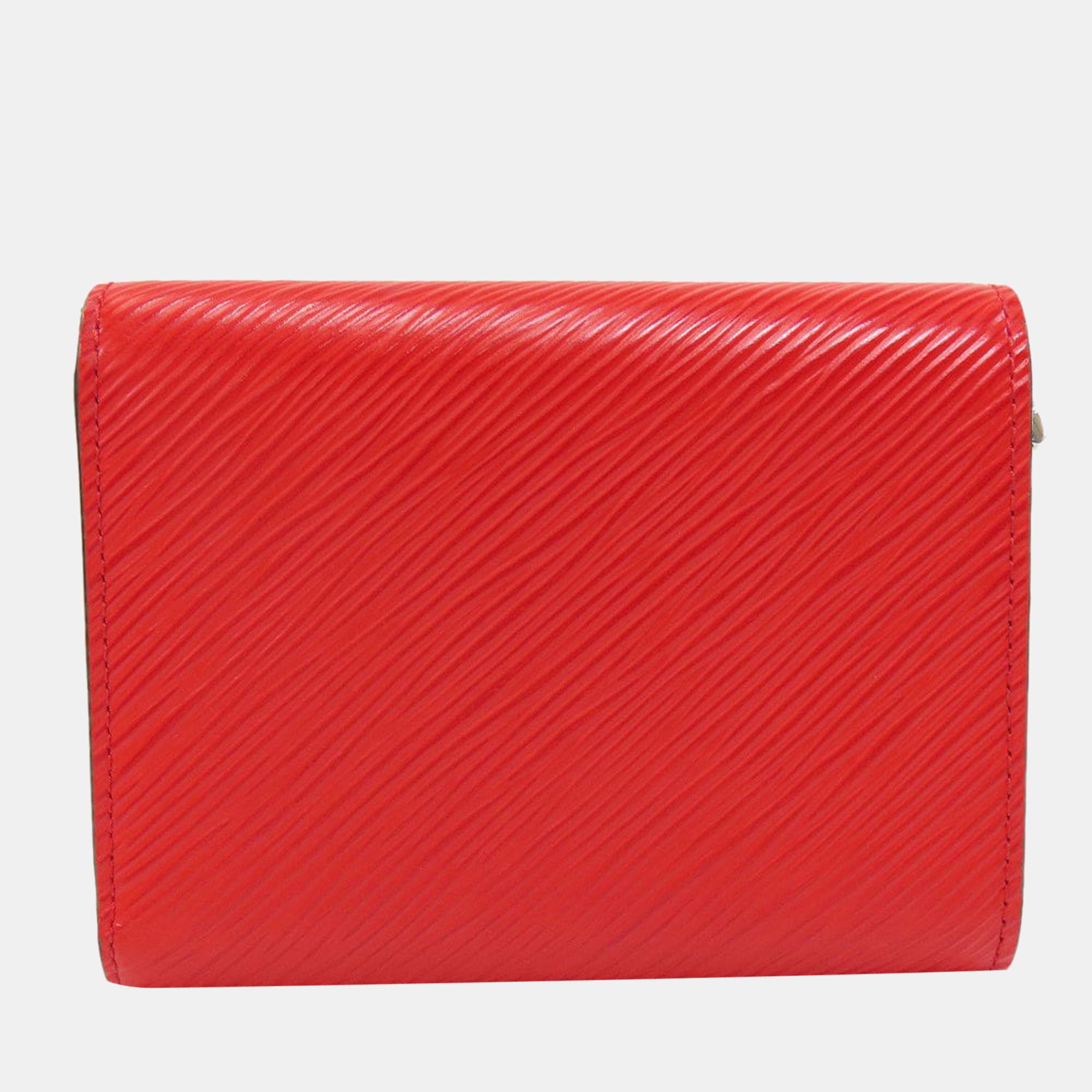 

Louis Vuitton Red Epi Leather Twist Wallet