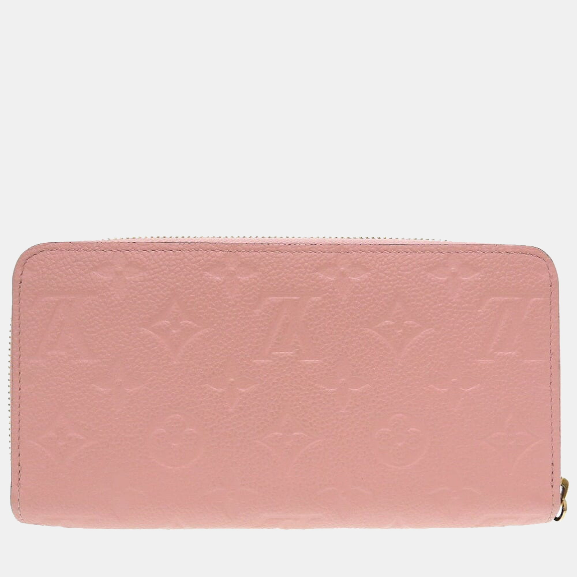 

Louis Vuitton Pink Monogram Empreinte Leather Zippy Wallet