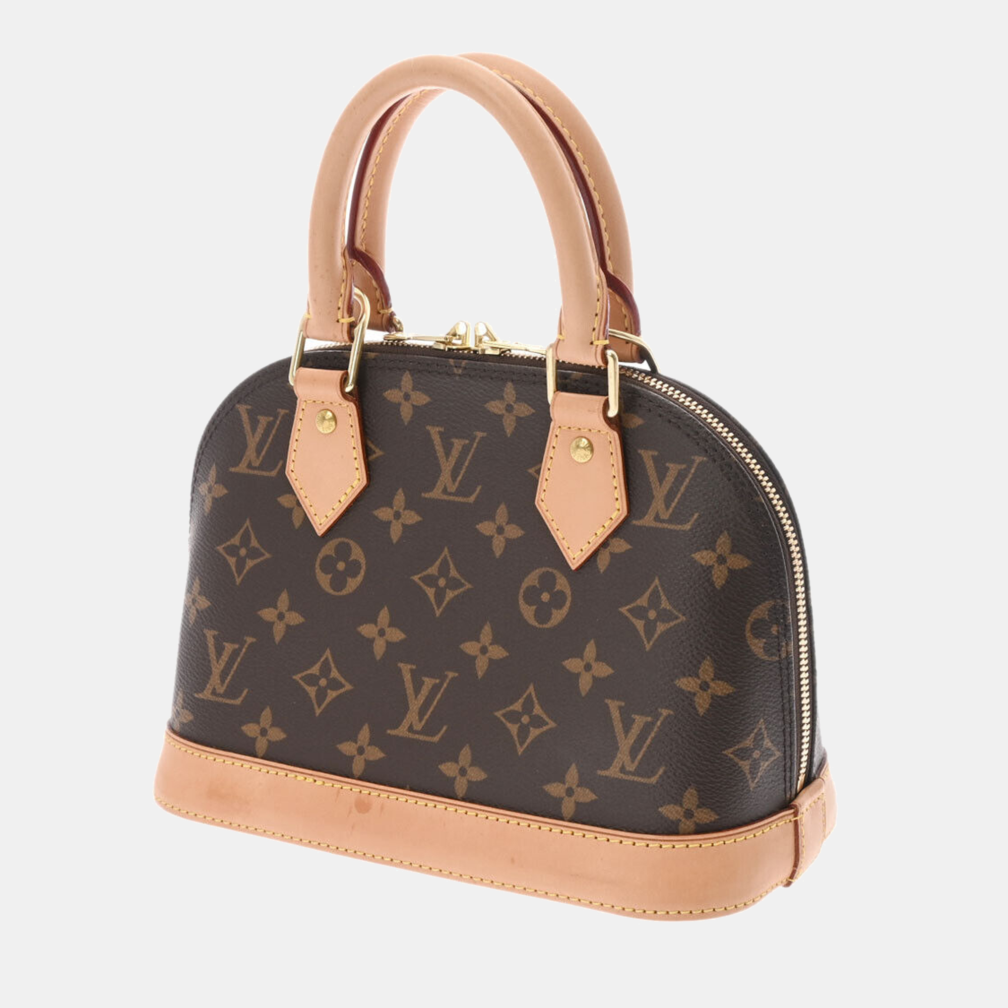 

Louis Vuitton Brown Monogram canvas Alma BB Handbag