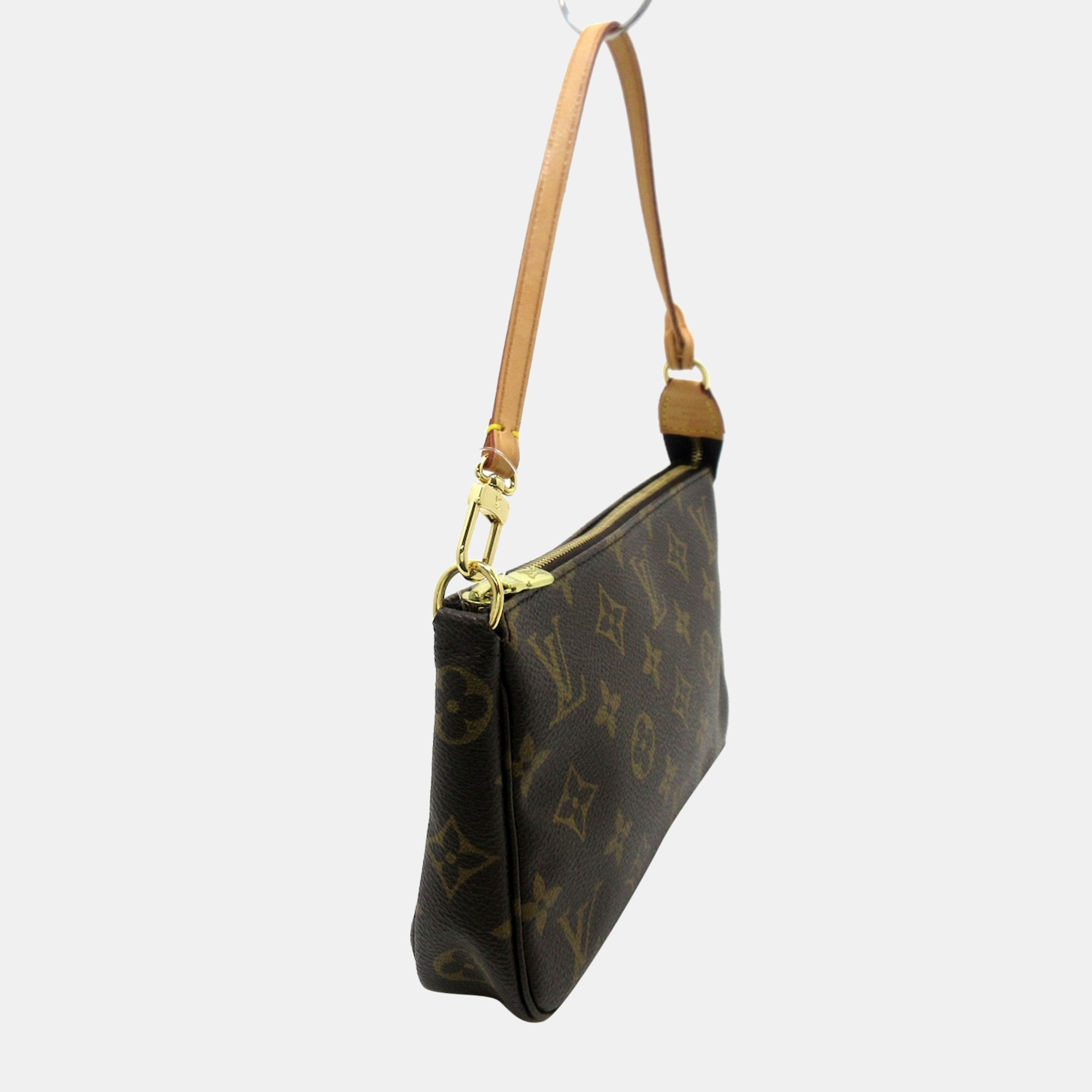 

Louis Vuitton Brown Monogram Canvas Pochette accessoires bag