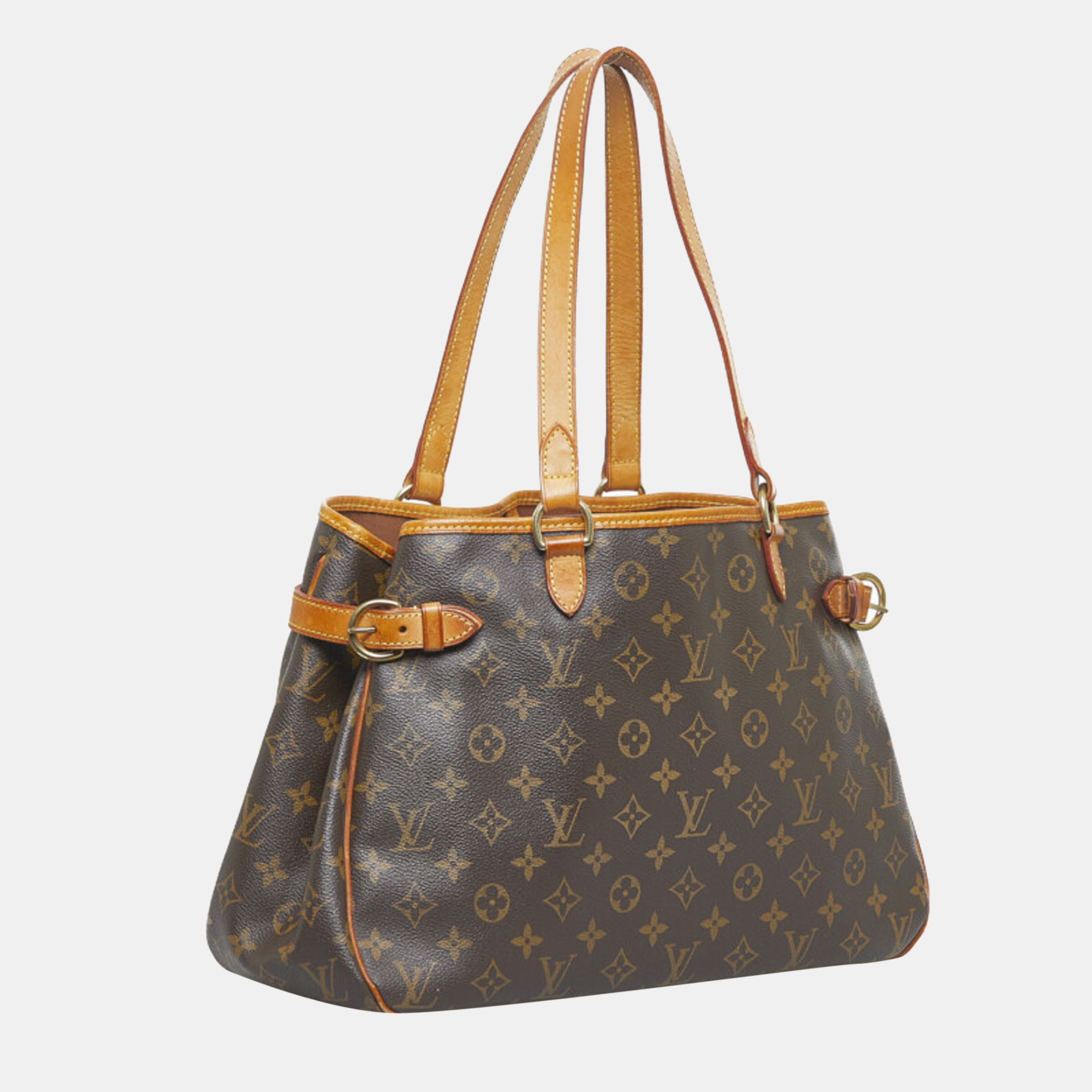 

Louis Vuitton Brown Monogram Batignolles Horizontal Tote Bag