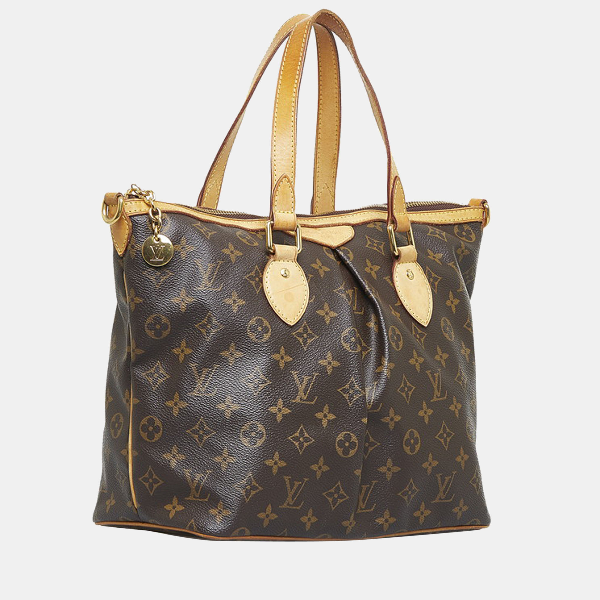 

Louis Vuitton Brown Monogram Canvas Palermo PM Tote Bag