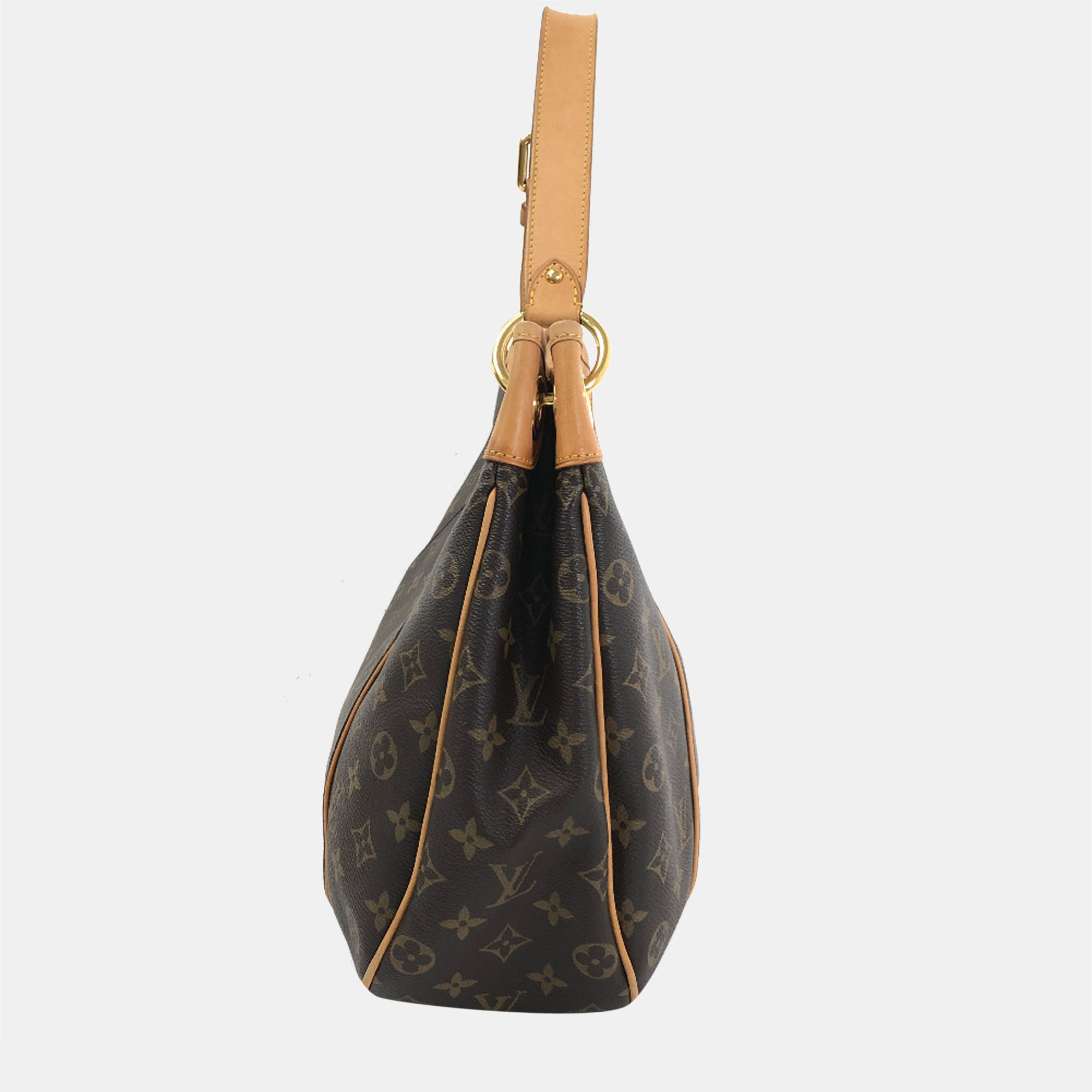 

Louis Vuitton Brown Monogram Canvas Galliera PM Tote Bag