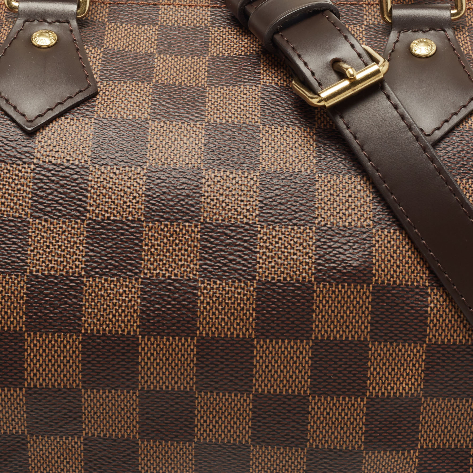 Speedy bandoulière cloth handbag Louis Vuitton Camel in Cloth - 35042521