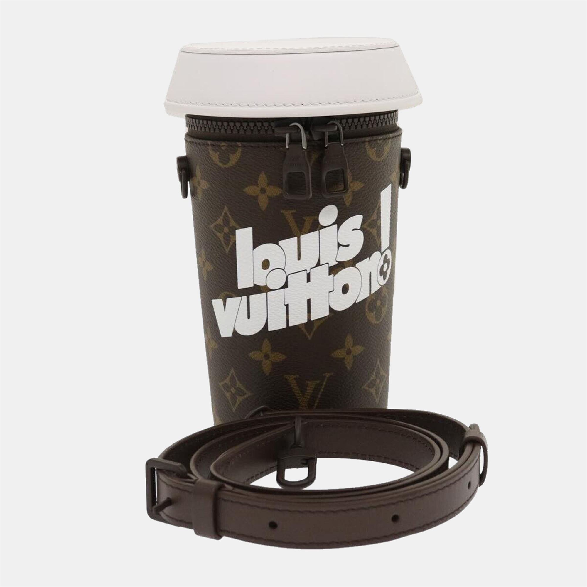 Pre-owned Louis Vuitton Limited Edition Monogram Canvas Coffee Cup