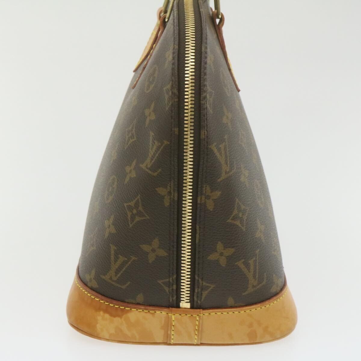 

Louis Vuitton Brown Monogram Canvas Alma MM Top Handle Bag