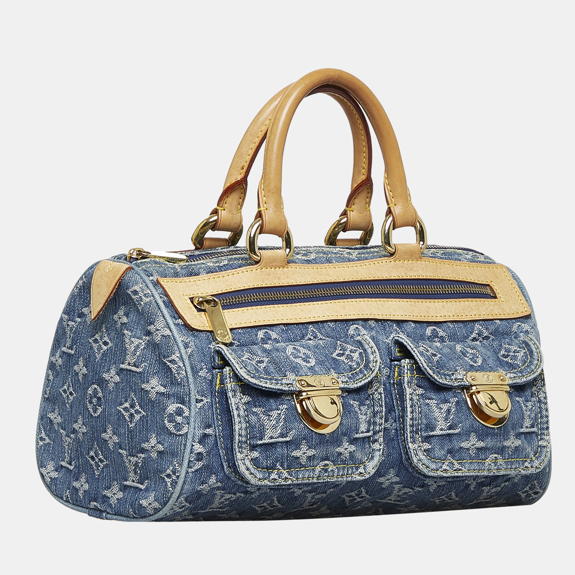 

Louis Vuitton Blue Monogram Denim Neo Speedy 30