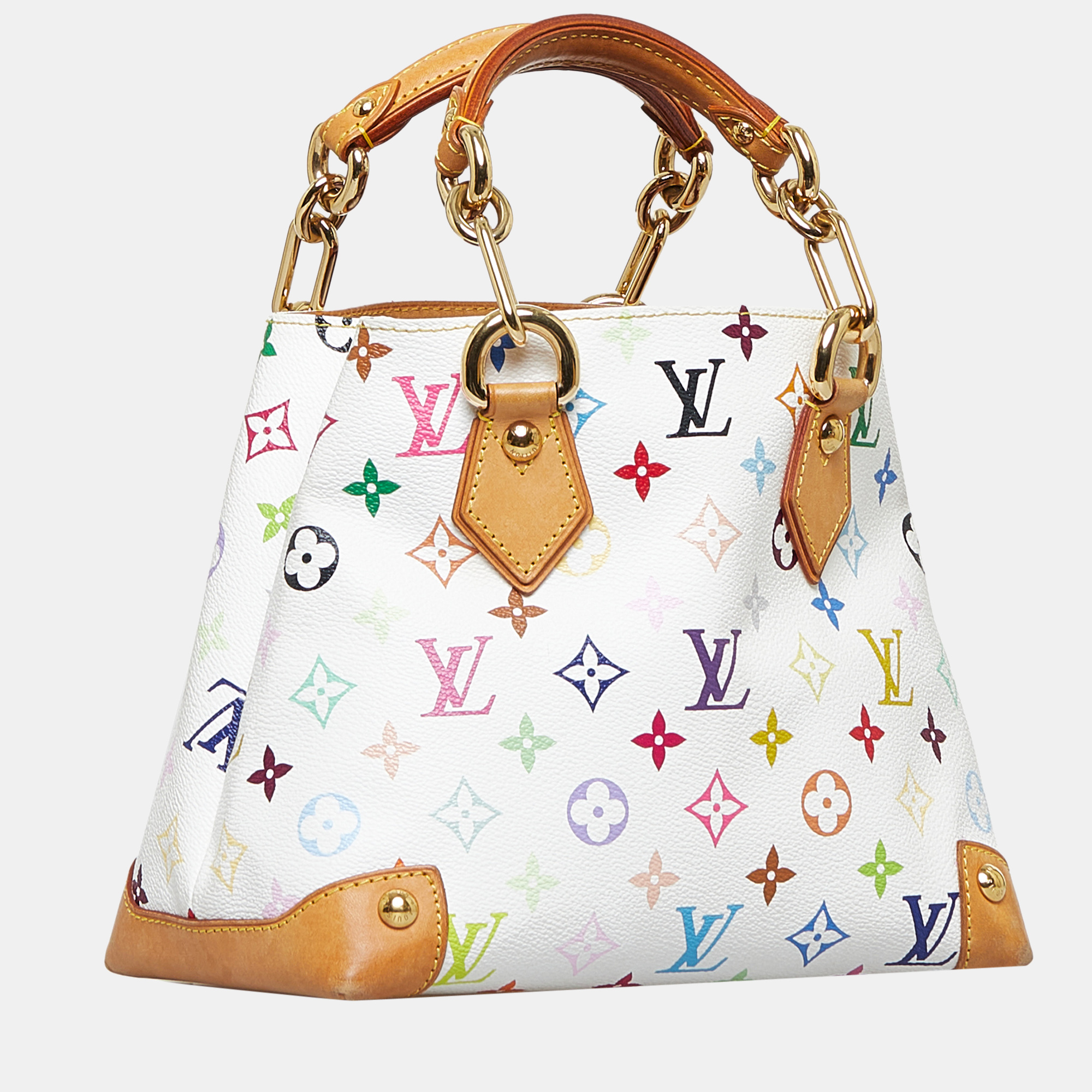 

Louis Vuitton White Monogram Multicolore Audra