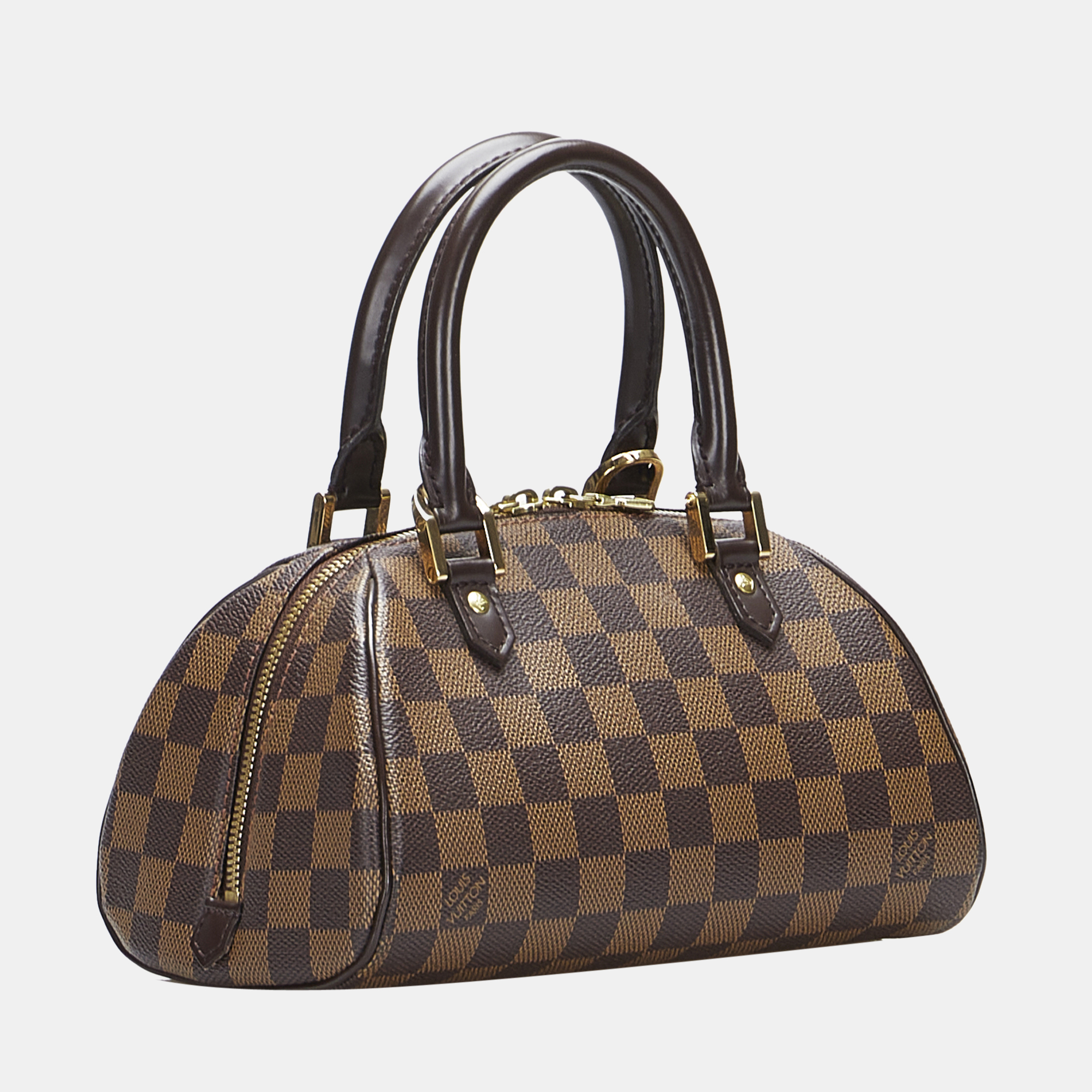 

Louis Vuitton Brown Damier Ebene Mini Ribera