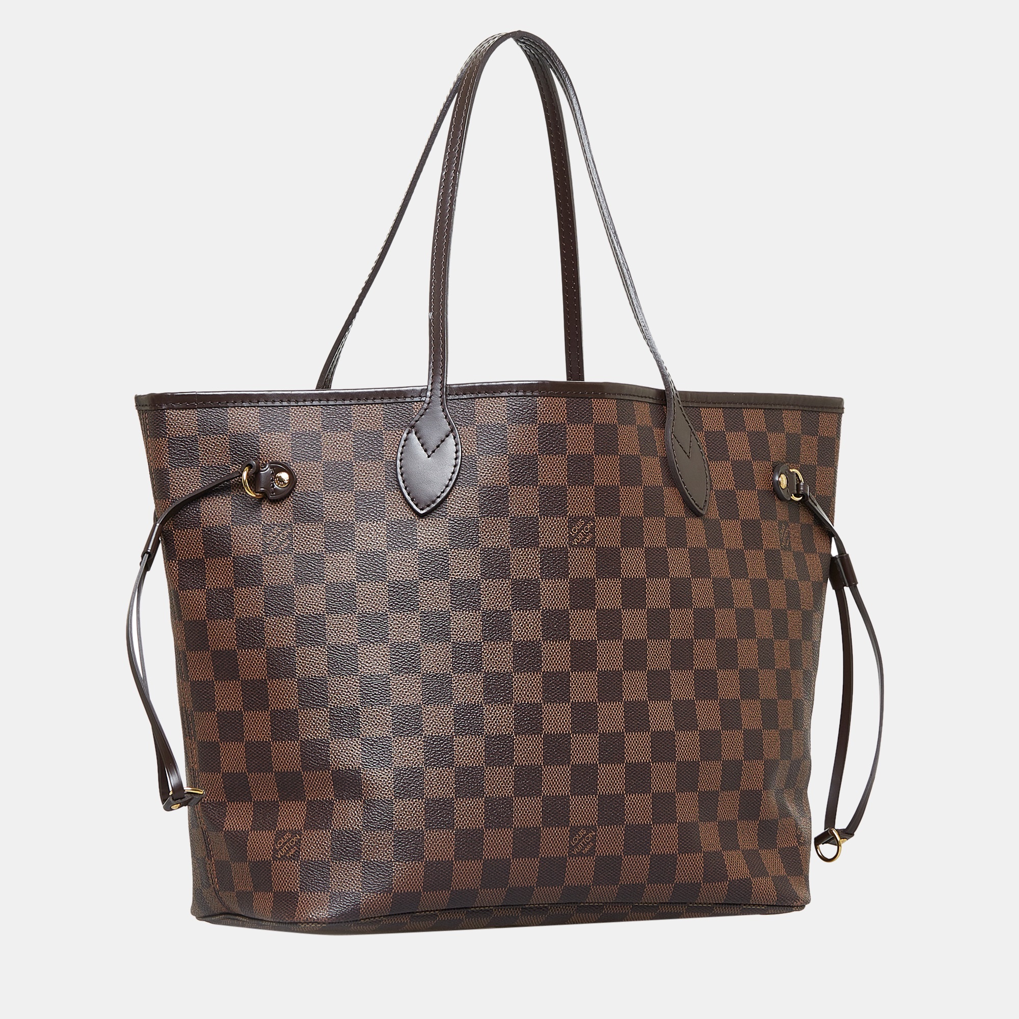 

Louis Vuitton Brown Damier Ebene Neverfull MM