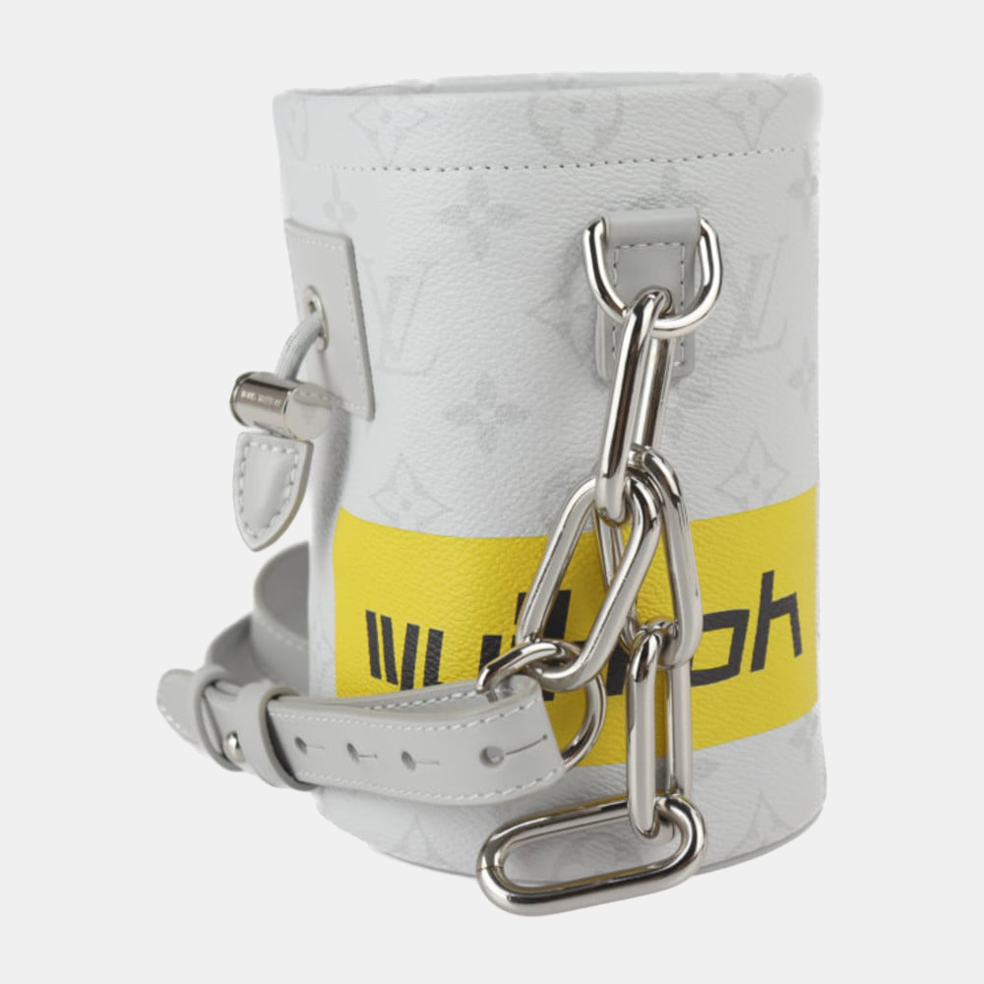 

Louis Vuitton White/Grey Chalk Nano Shoulder Bag