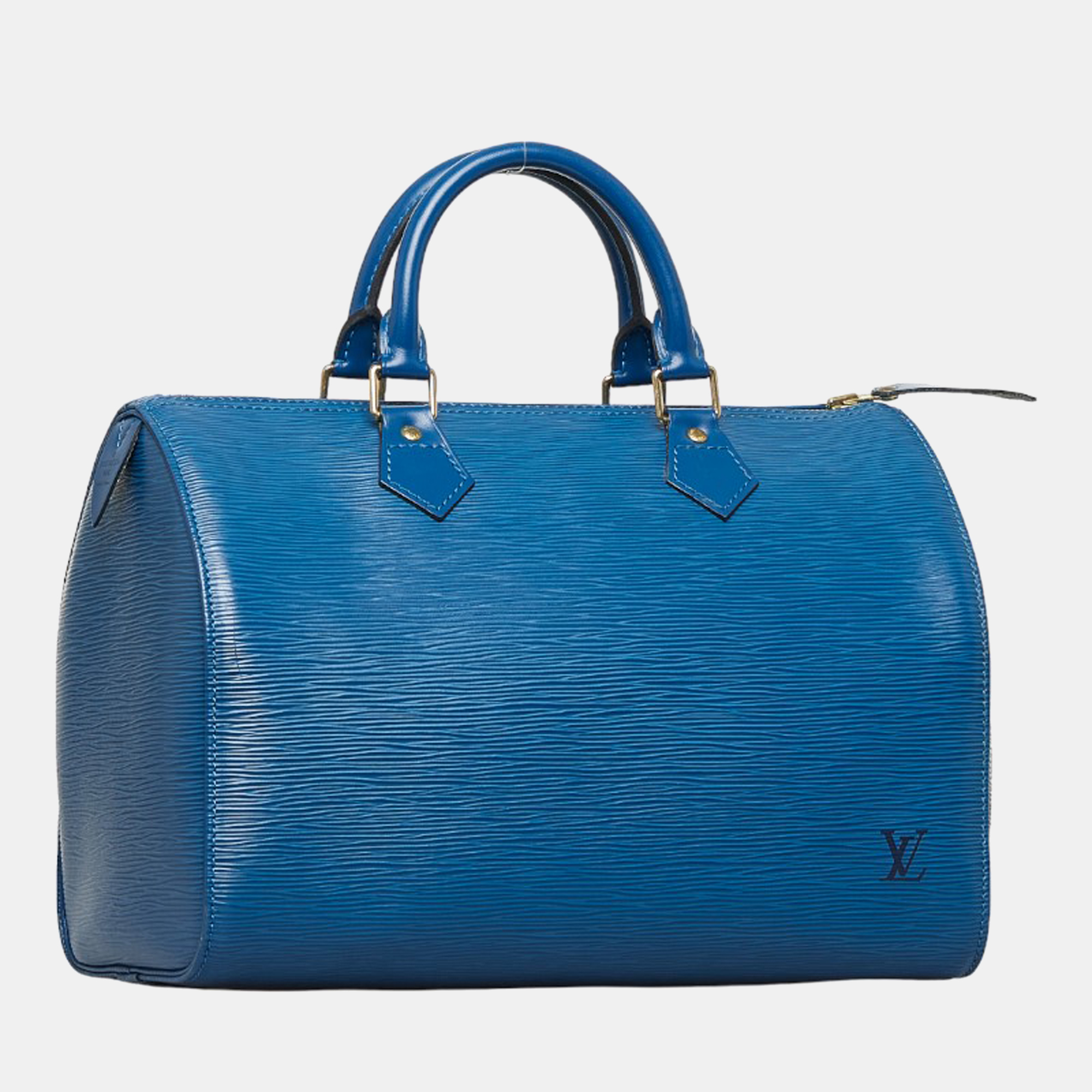 

Louis Vuitton Blue Epi Leather Speedy 30 Handbag