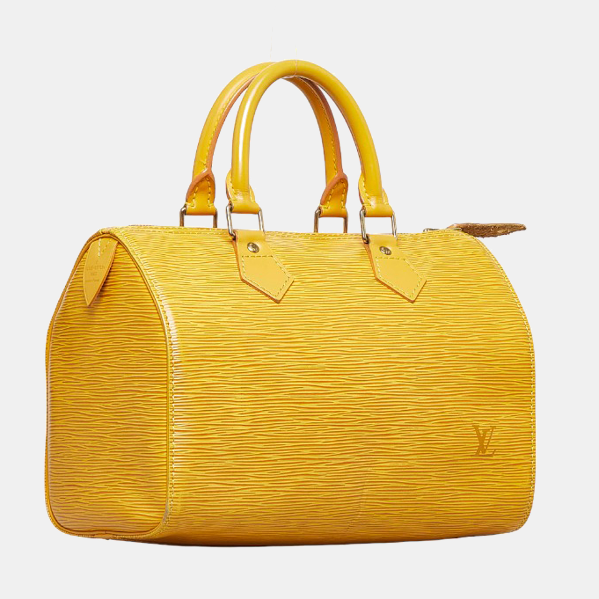 

Louis Vuitton Yellow Epi Leather Speedy 25 Handbag