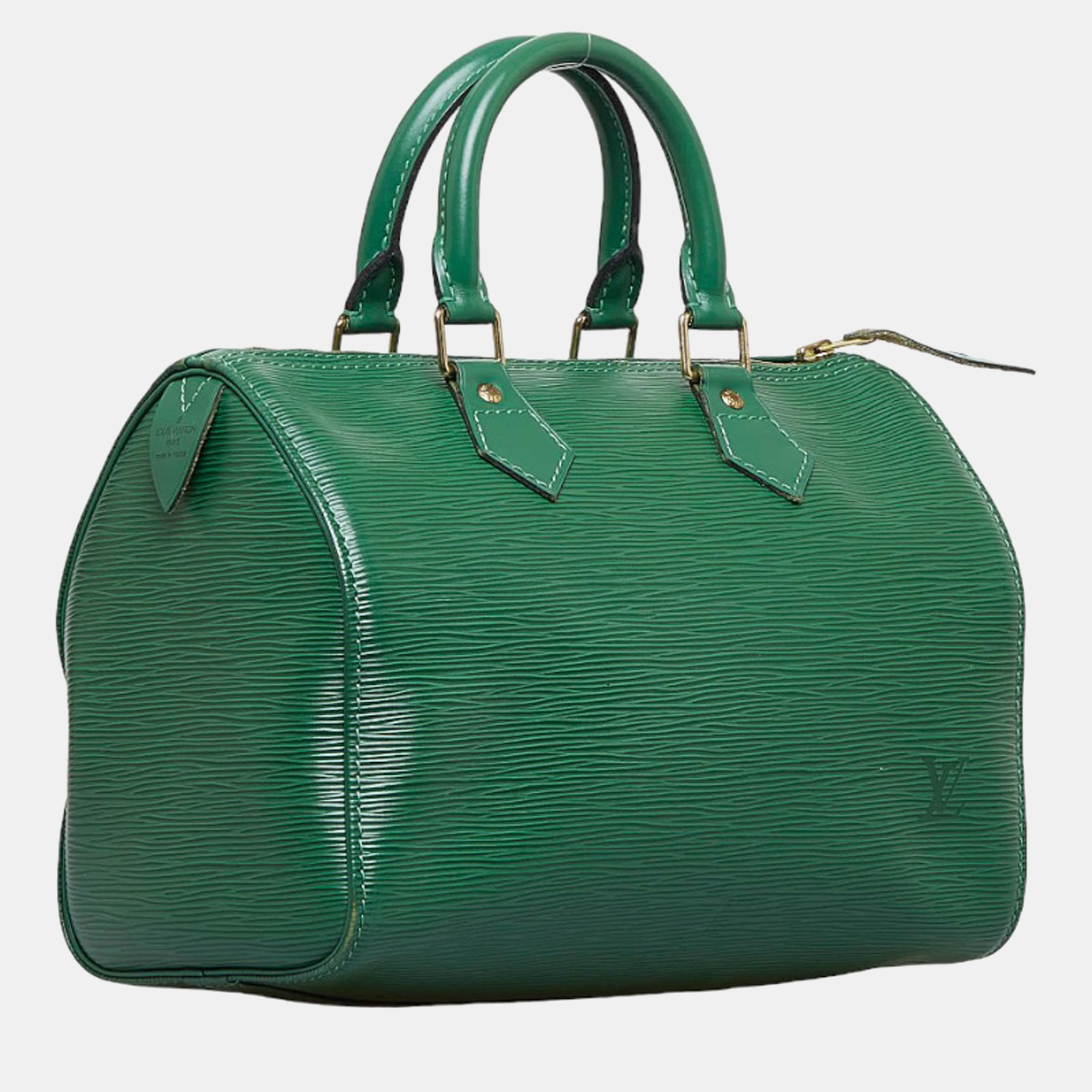 

Louis Vuitton Green Epi Leather Speedy 25 Handbag