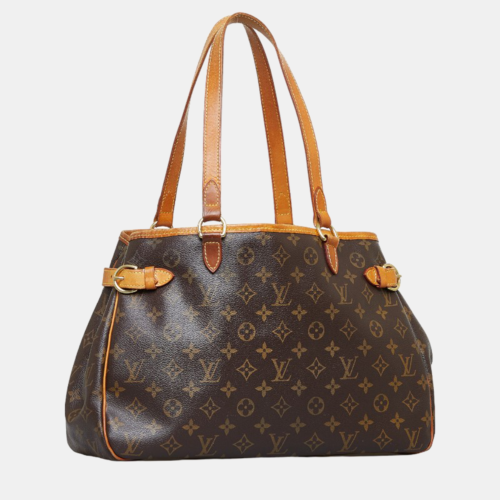 

Louis Vuitton Brown Canvas Monogram Batignolles Horizontal Tote Bag