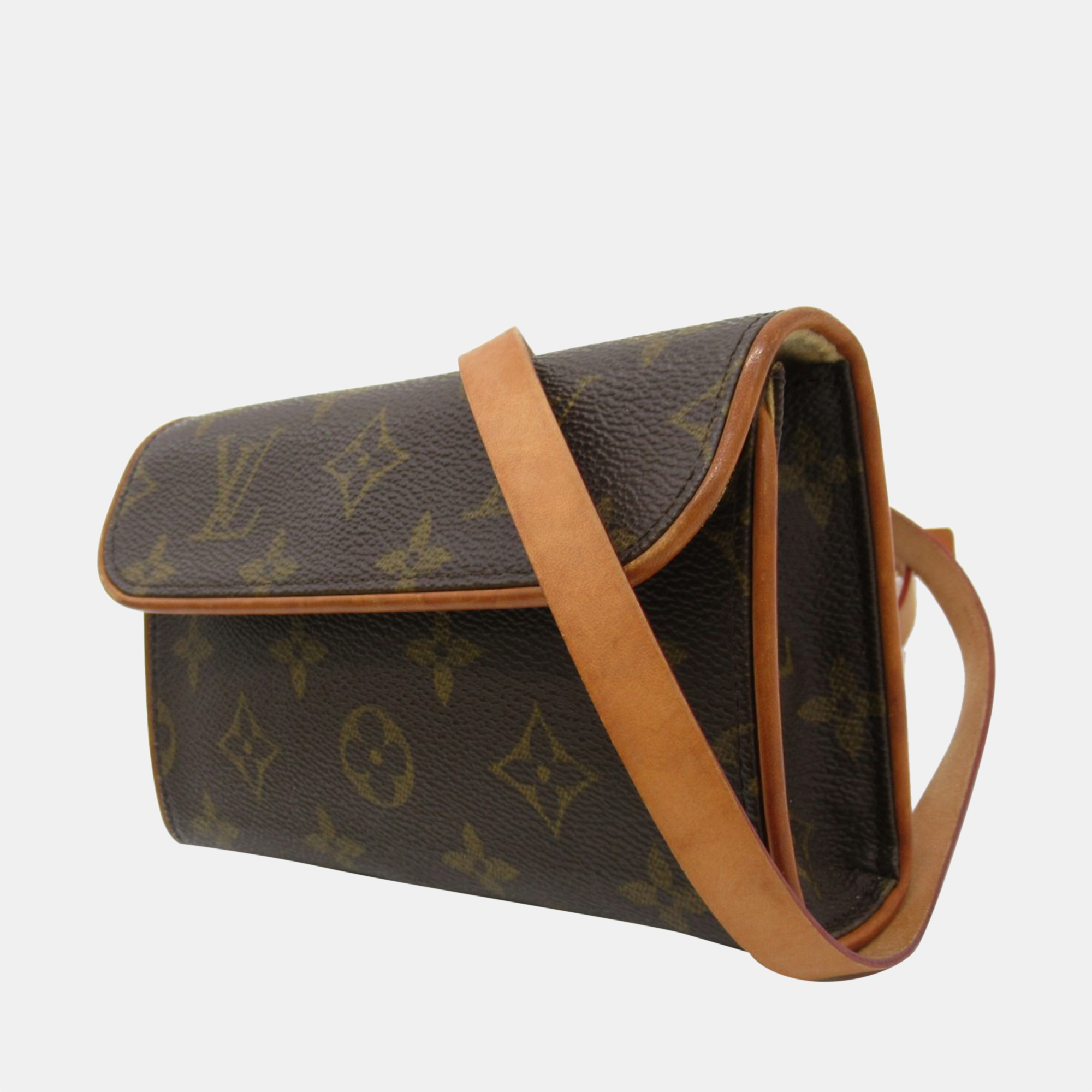 

Louis Vuitton Brown Canvas Monogram Pochette Florentine Belt Bag