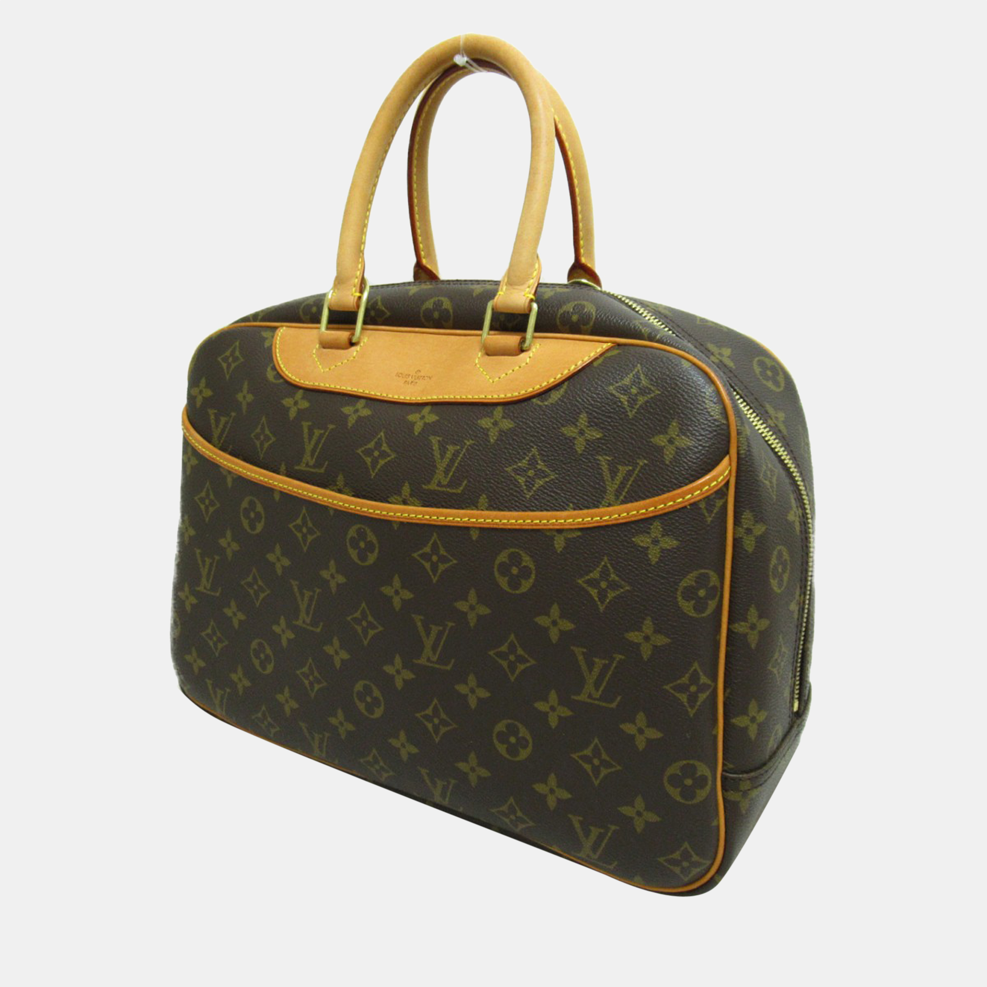

Louis Vuitton Brown Canvas Monogram Deauville Handbag