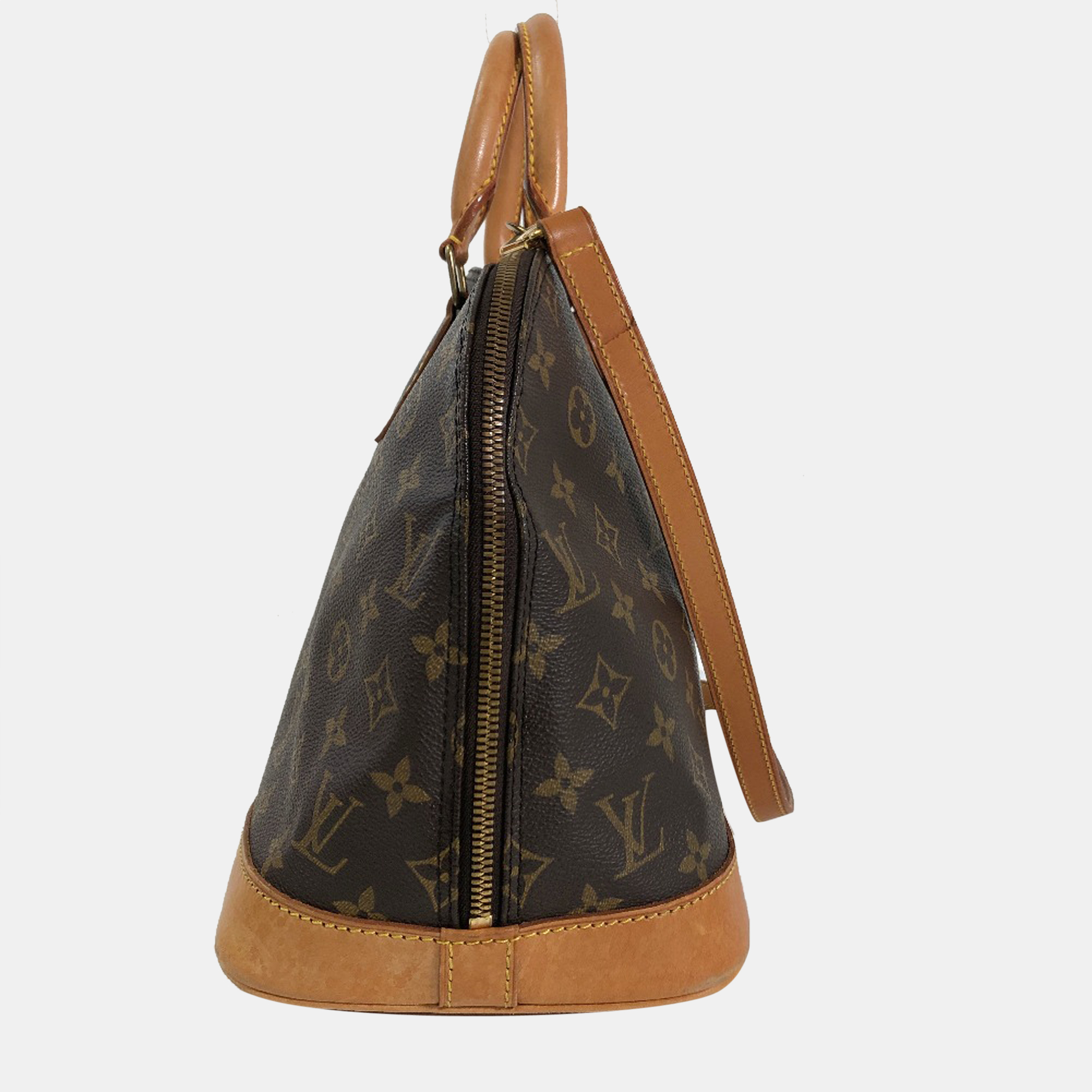 

Louis Vuitton Brown Monogram Canvas Alma PM Handbag
