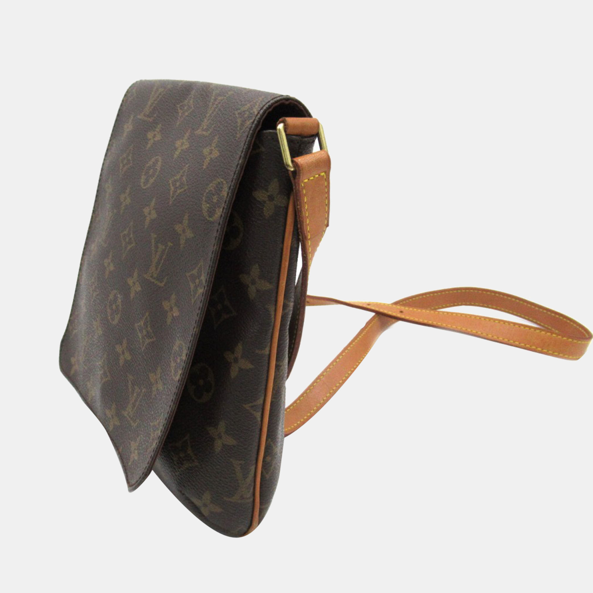 

Louis Vuitton Brown Canvas Monogram Musette Salsa Short Strap Shoulder Bag