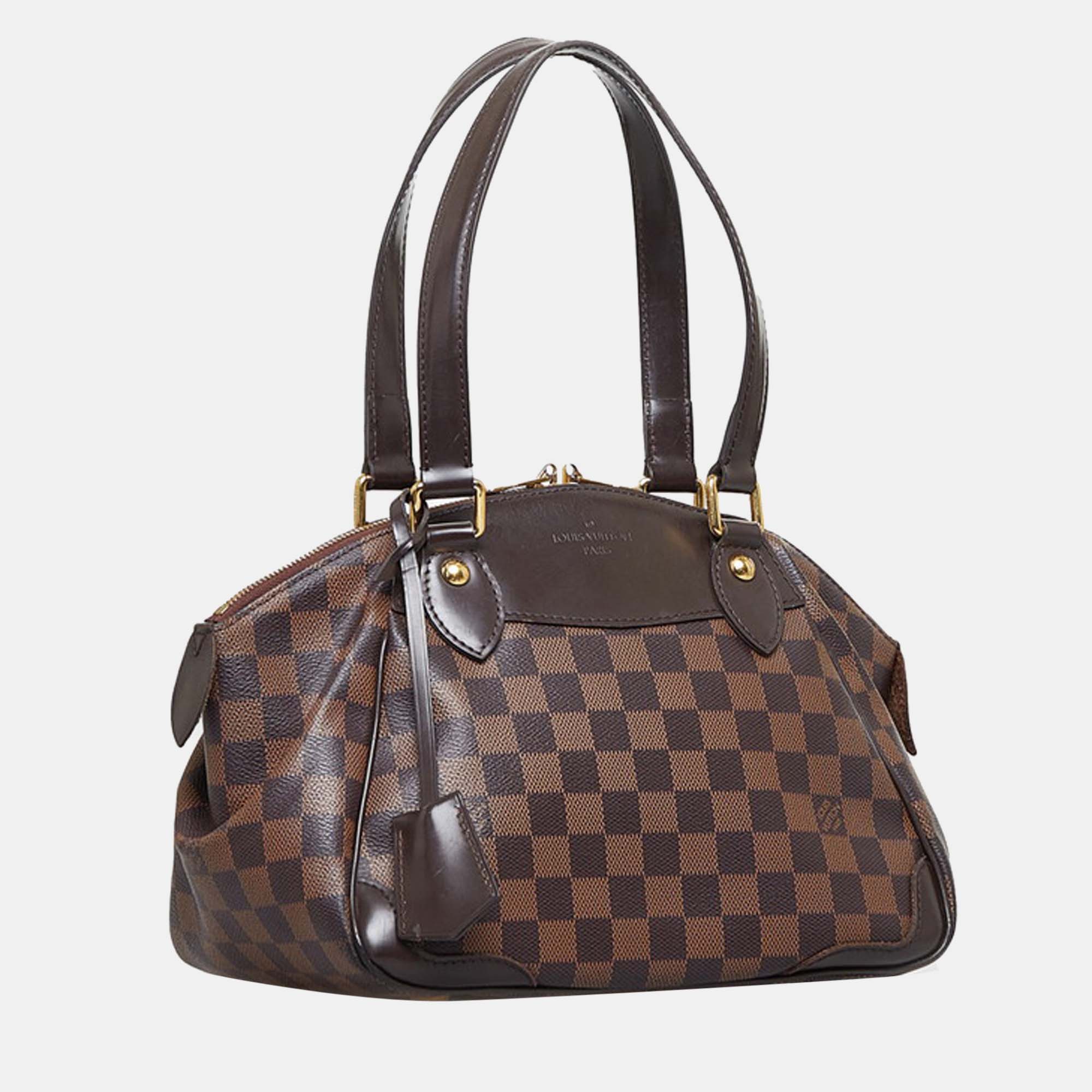 

Louis Vuitton Brown Damier Ebene Canvas Verona PM Shoulder Bag