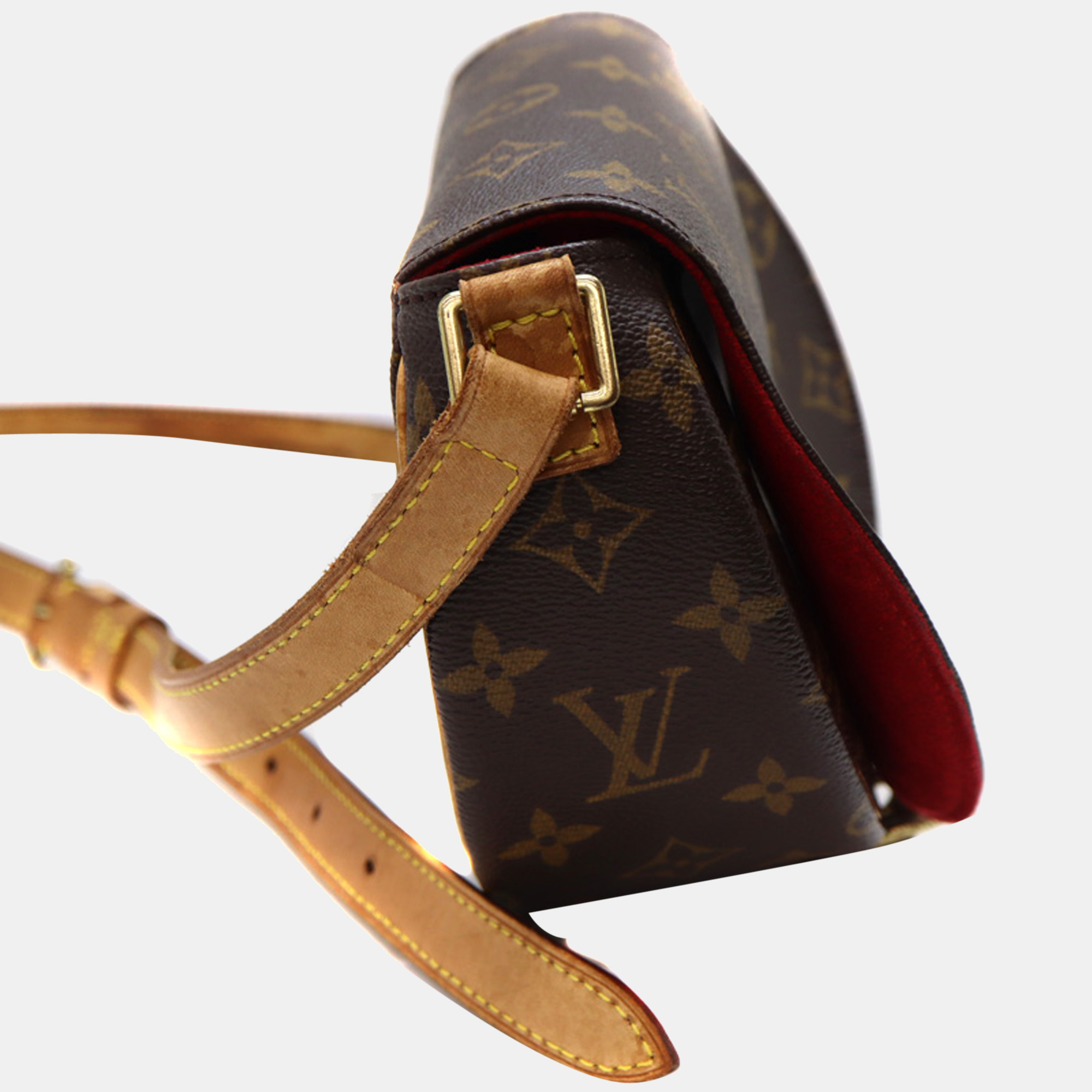 

Louis Vuitton Brown Canvas Monogram Tambourine Crossbody Bag