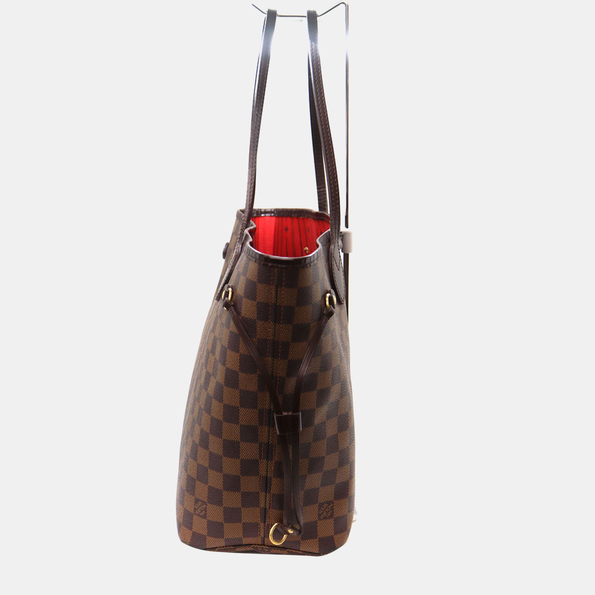 

Louis Vuitton Brown Damier Ebene Canvas Neverfull MM Tote Bag