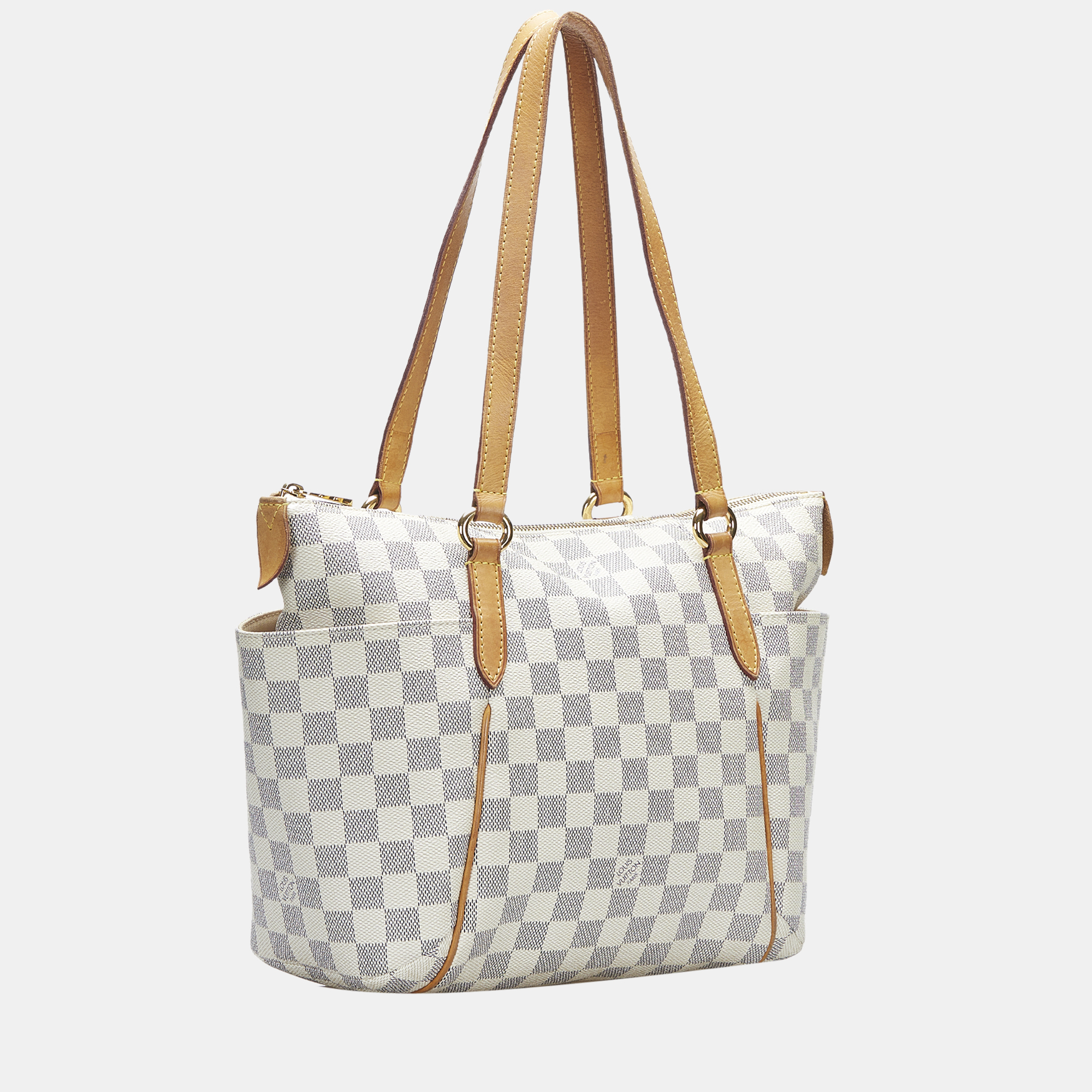 

Louis Vuitton White Damier Azur Totally PM