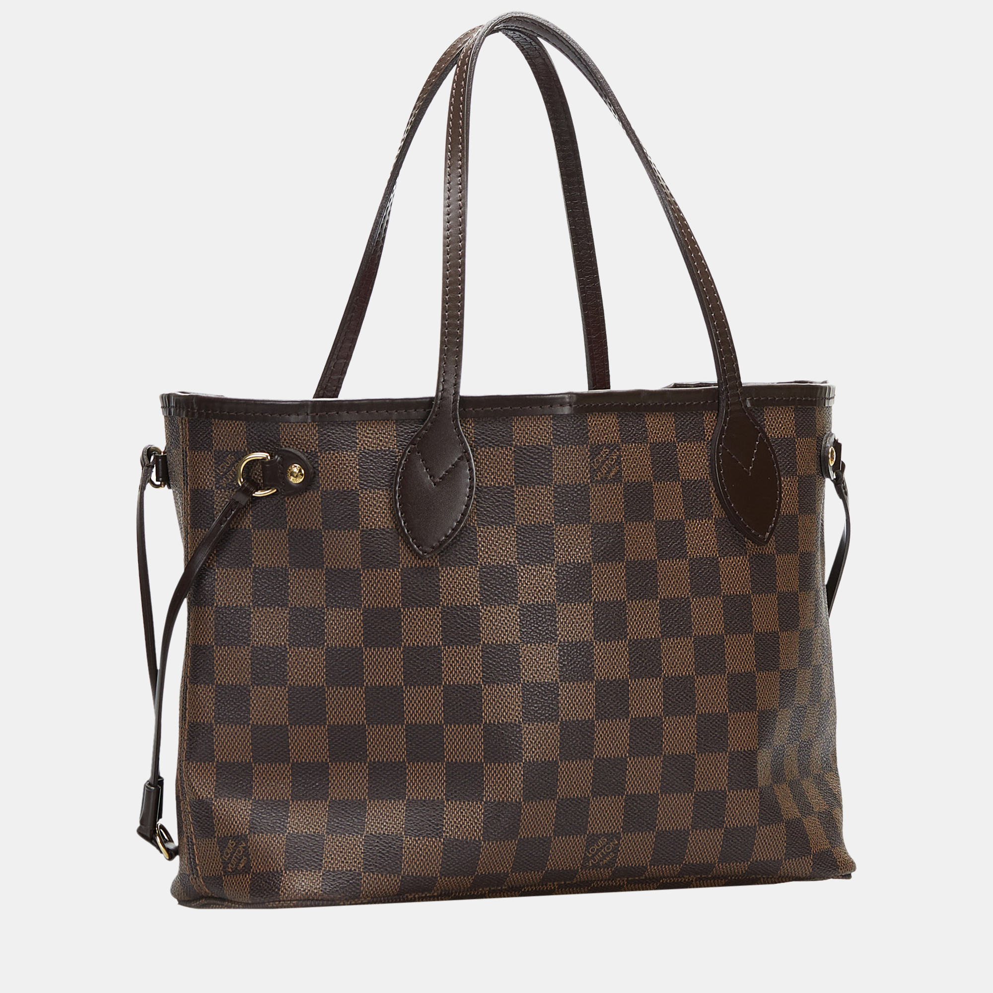 

Louis Vuitton Brown Damier Ebene Neverfull PM